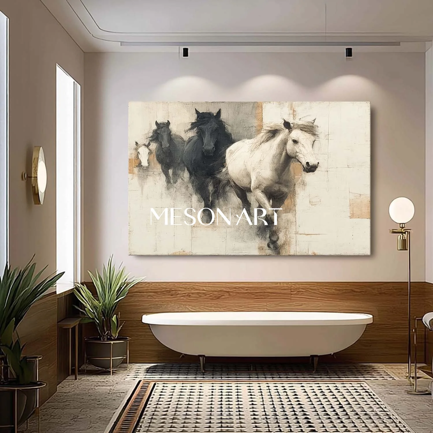 Contemporary Horse Art #HA042 - Image 5