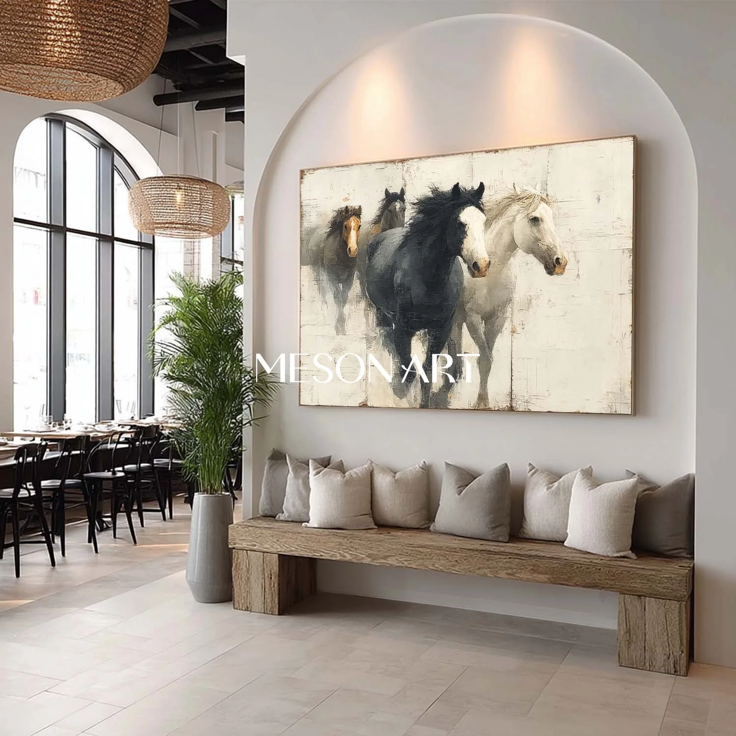 Contemporary Horse Art #HA043 - Image 3
