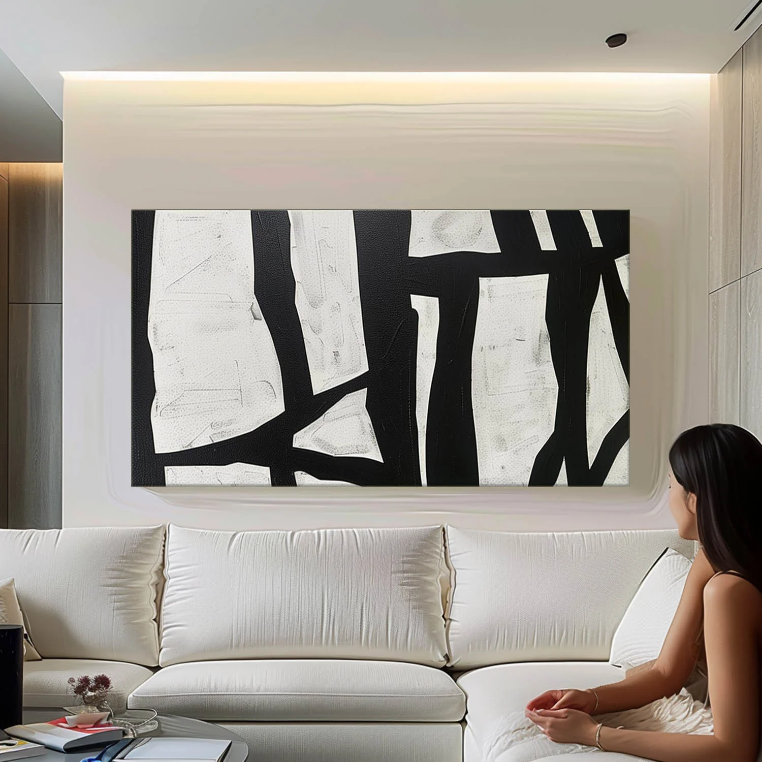 CONTEMPORARY MINIMALIST ART #MA100 - Image 7