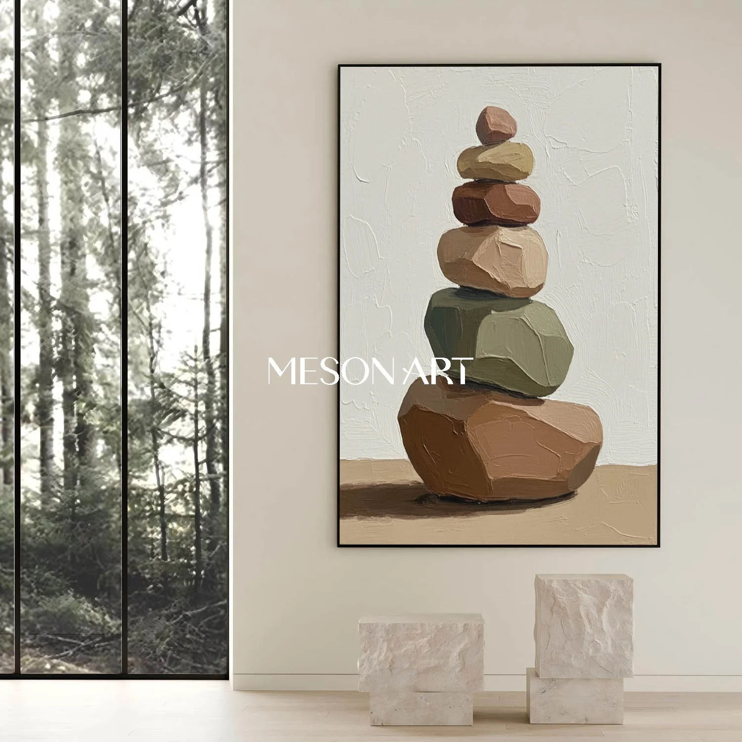 Contemporary Minimalist Art #MA193 - Image 2