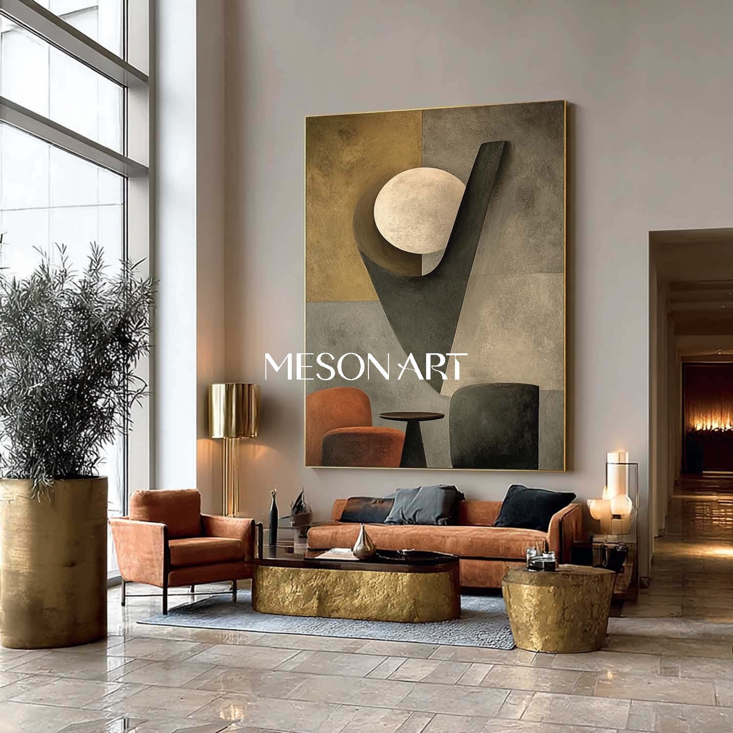 Contemporary Minimalist Art #MA206 - Image 4