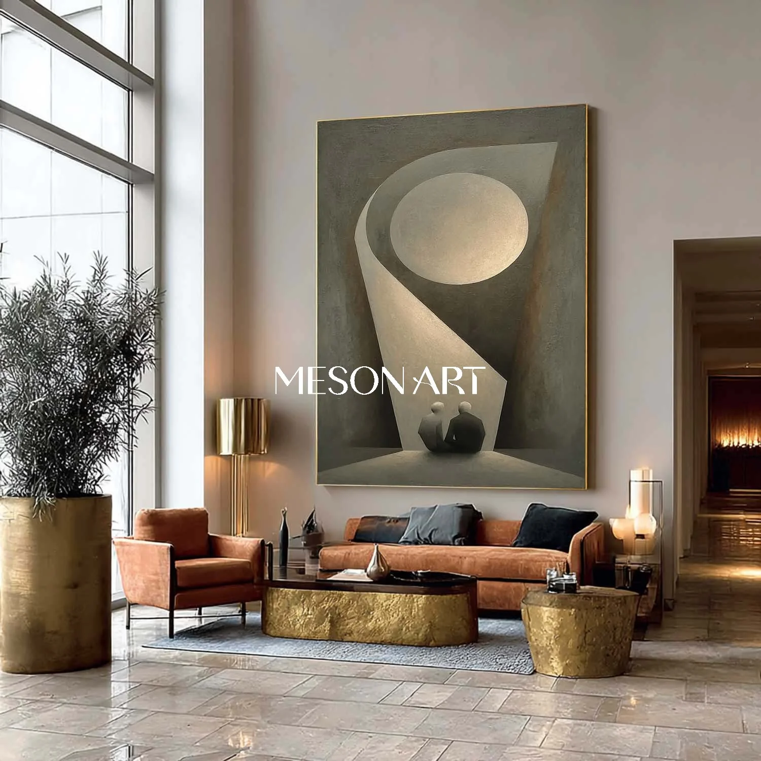 Contemporary Minimalist Art #MA207 - Image 5