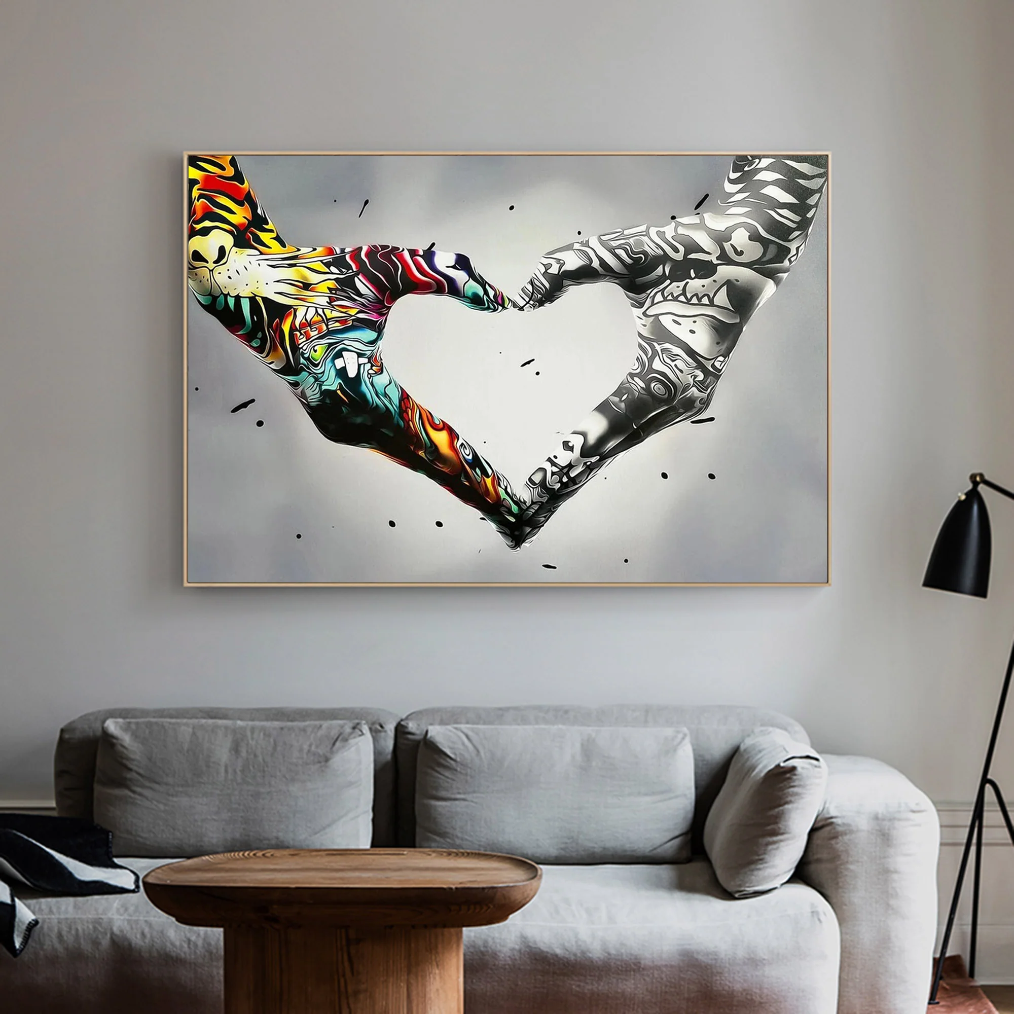 Gesture Heart Graffiti Art #GA001 - Image 3