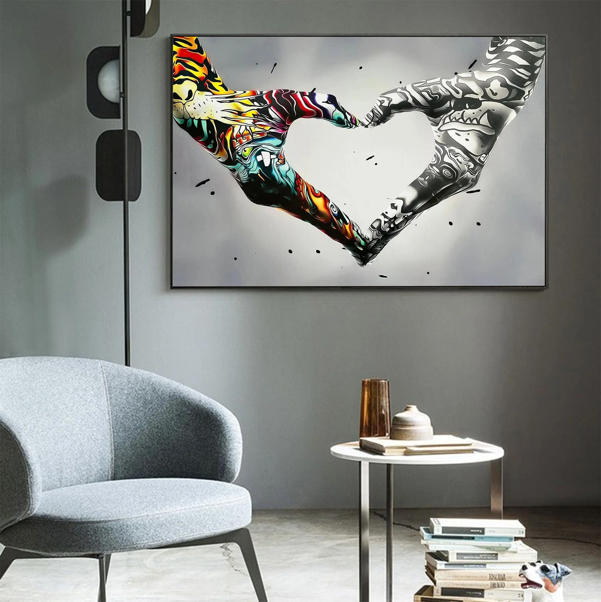 Gesture Heart Graffiti Art #GA001 - Image 4