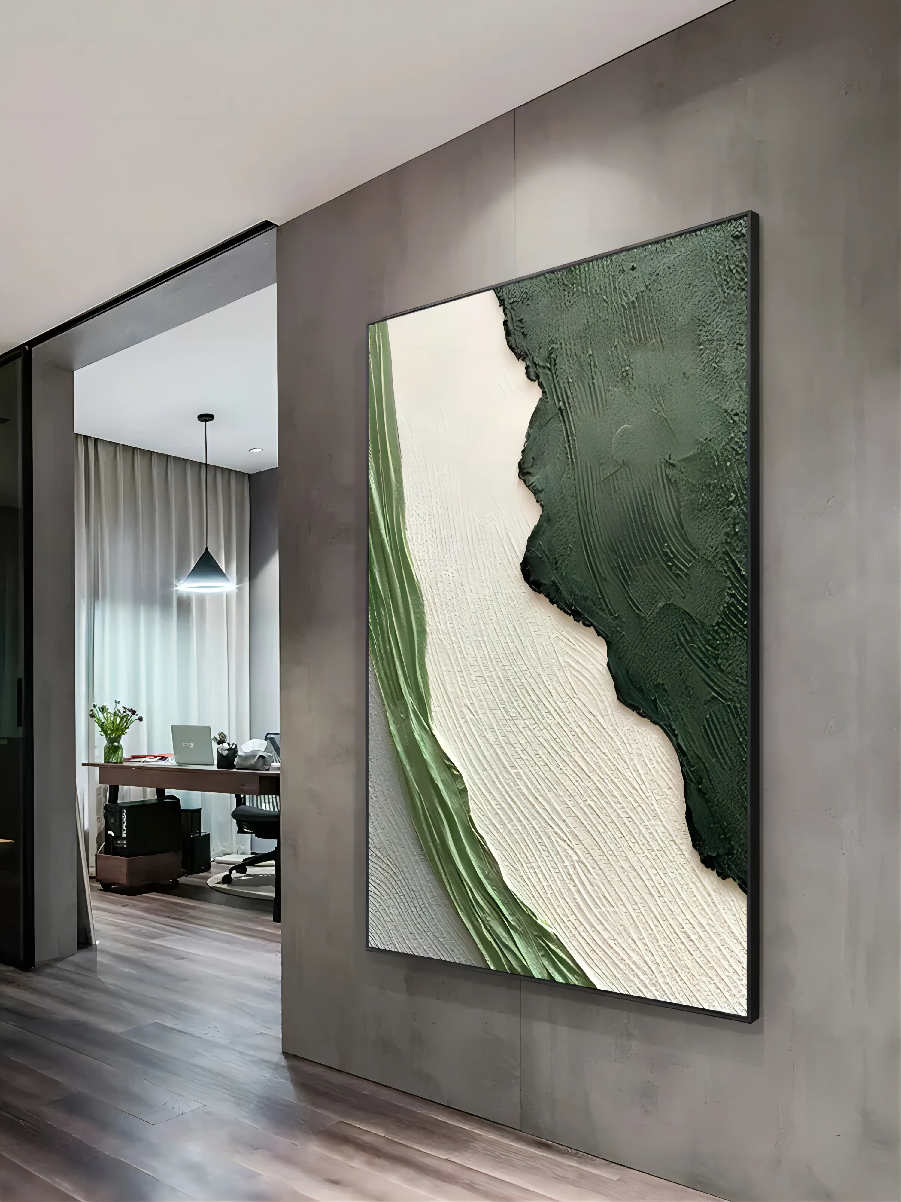 Plaster Art Texture Painting #SG001 - Image 4