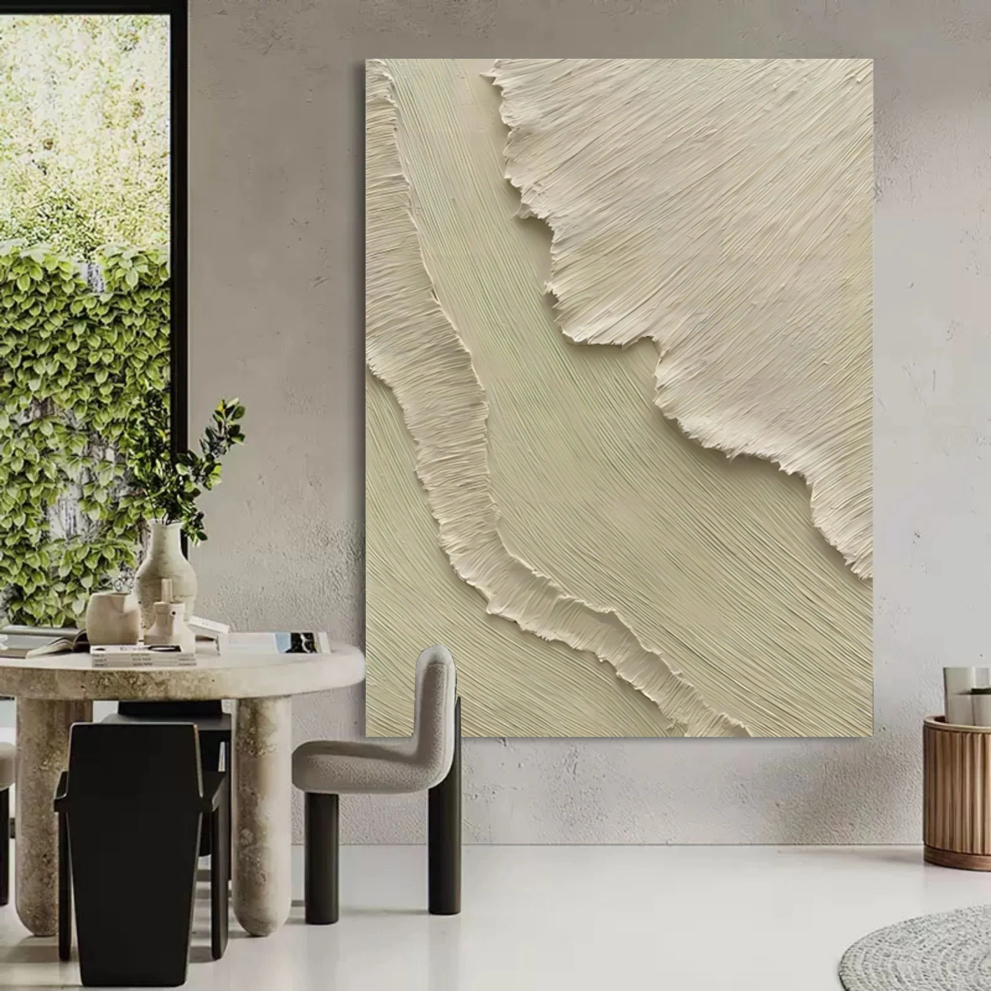 Plaster Art Texture Painting #SG004 - Image 3