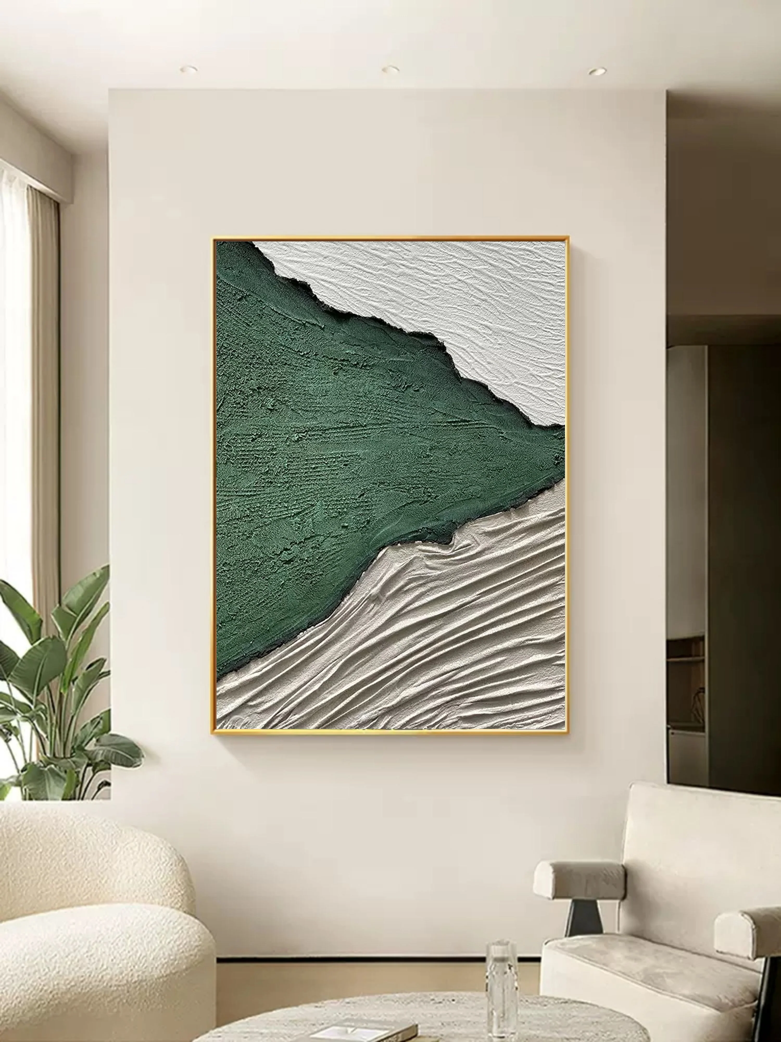 Plaster Art Texture Painting #SG005 - Image 3