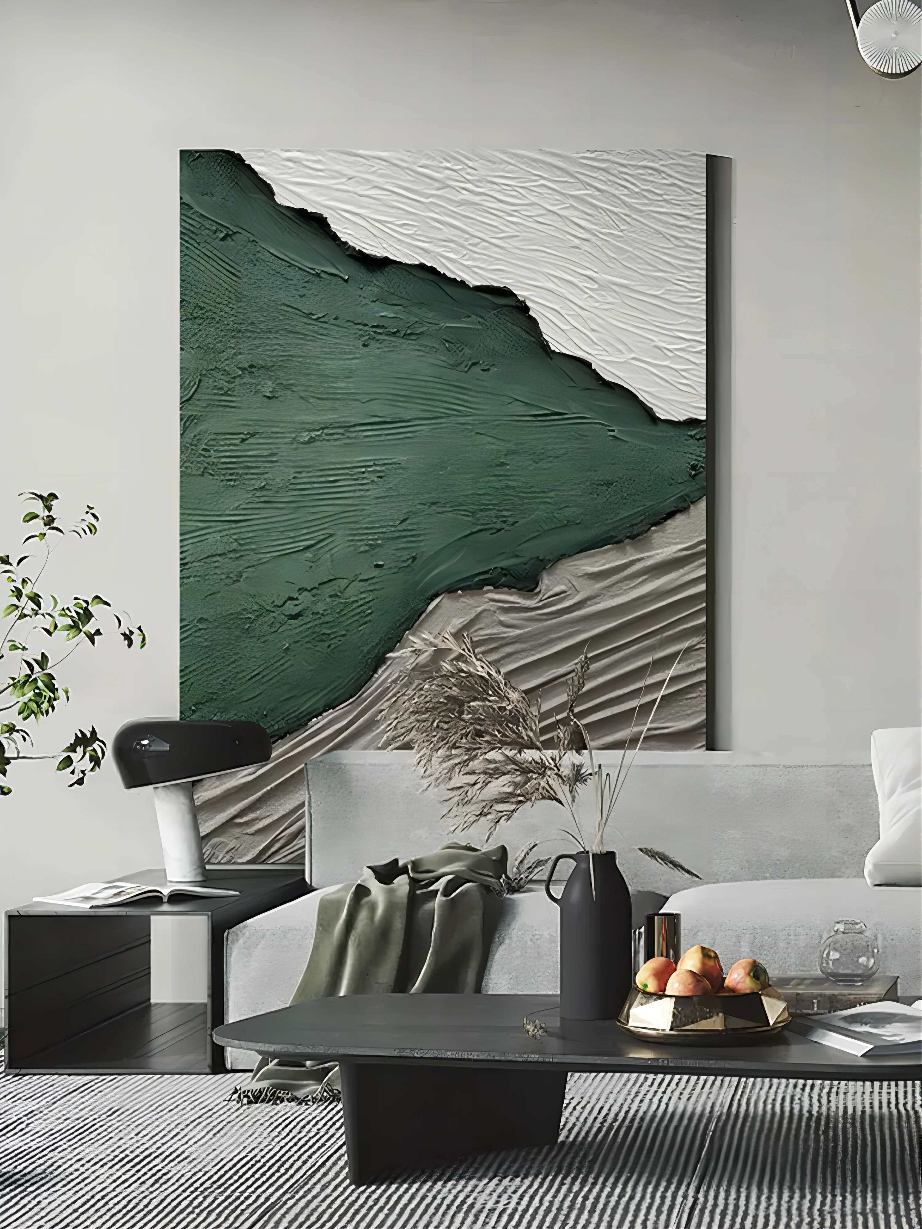 Plaster Art Texture Painting #SG005 - Image 4