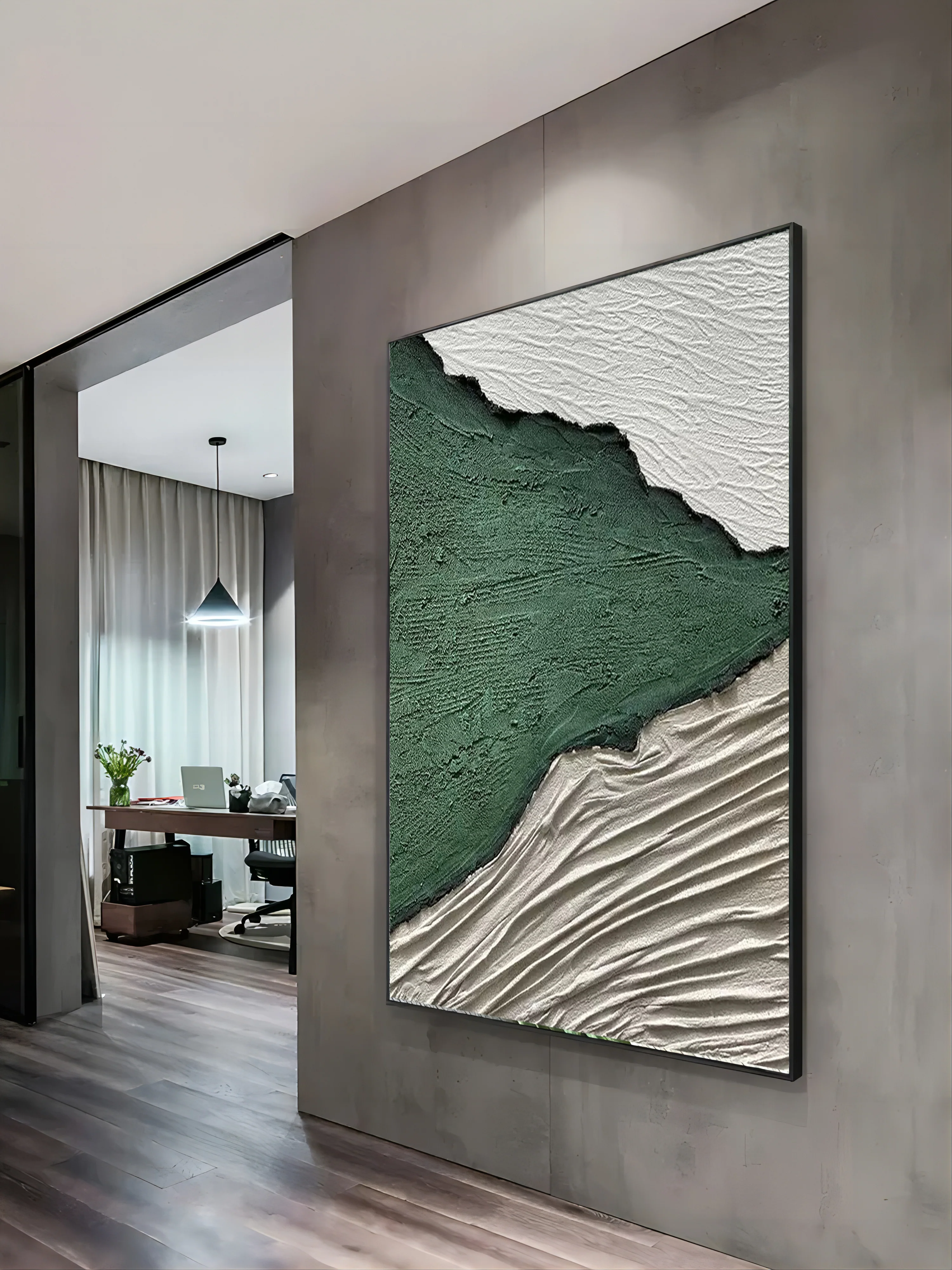 Plaster Art Texture Painting #SG005 - Image 6