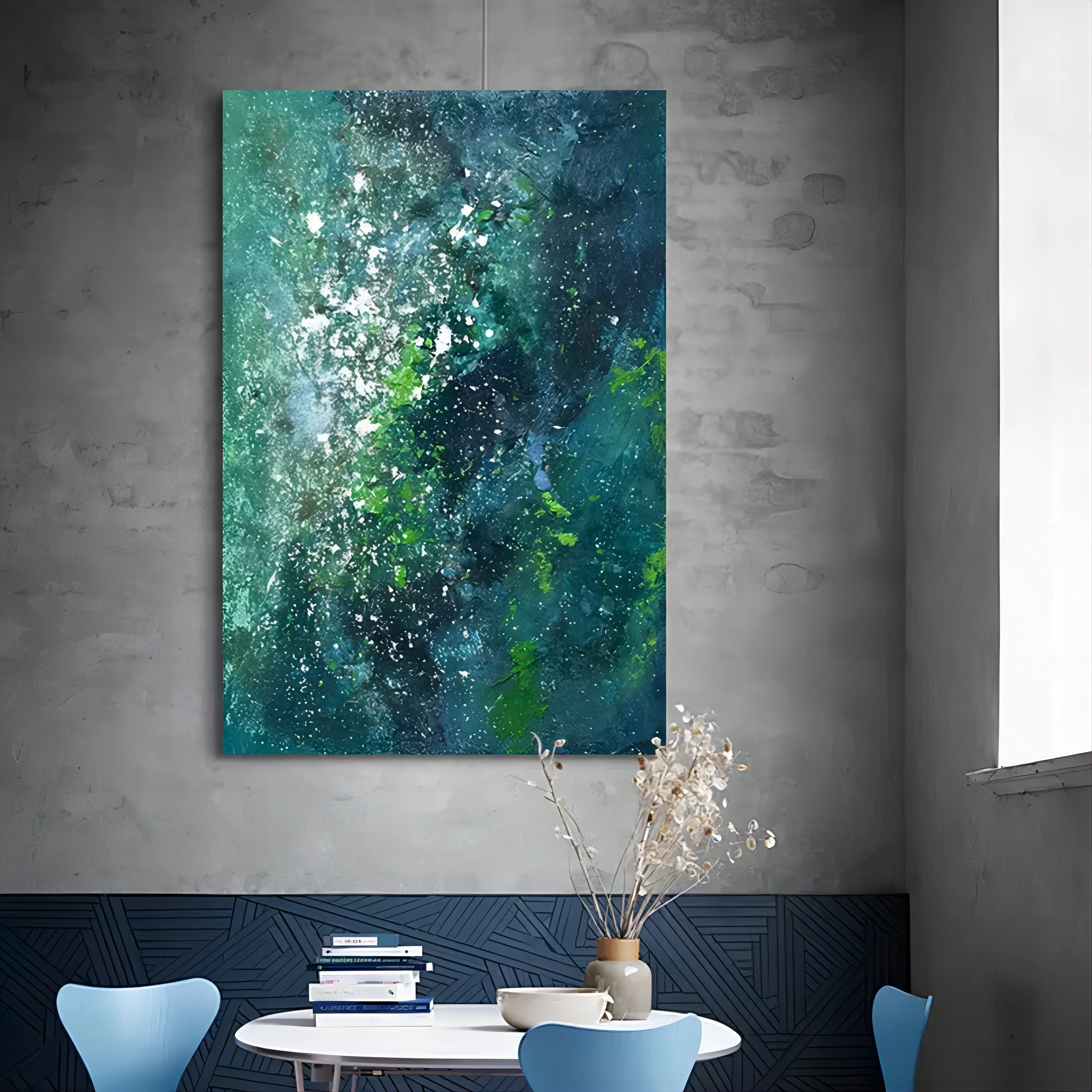 Plaster Art Texture Painting #SG007 - Image 3
