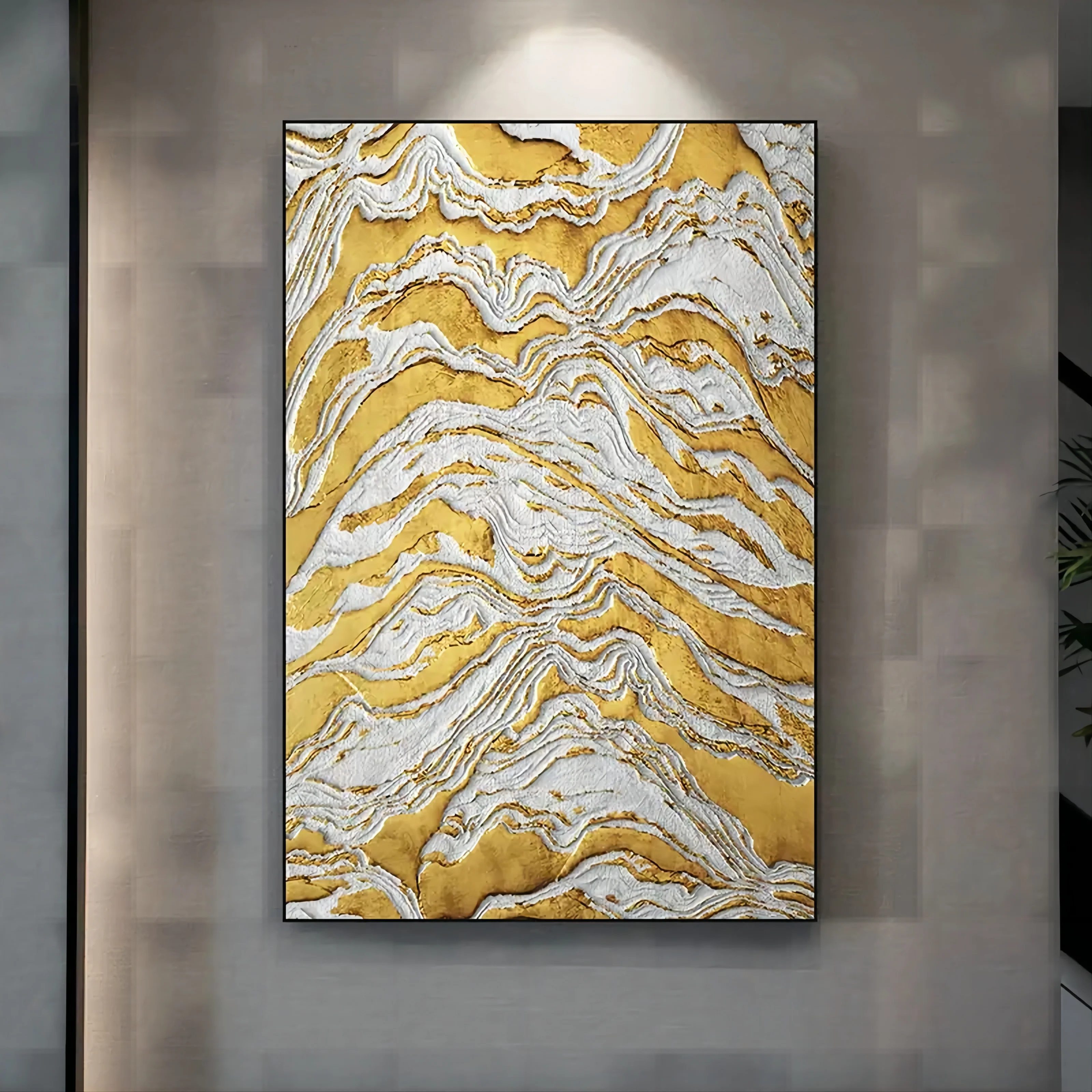 Plaster Art Texture Painting #SG009 - Image 3
