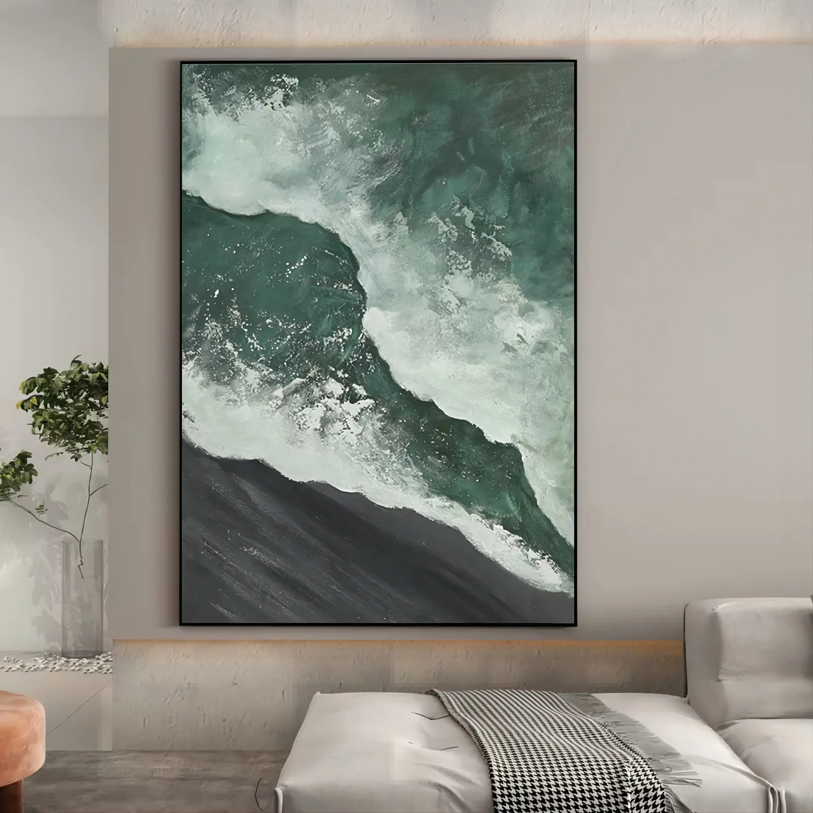 Plaster Art Texture Painting #SG020 - Image 2