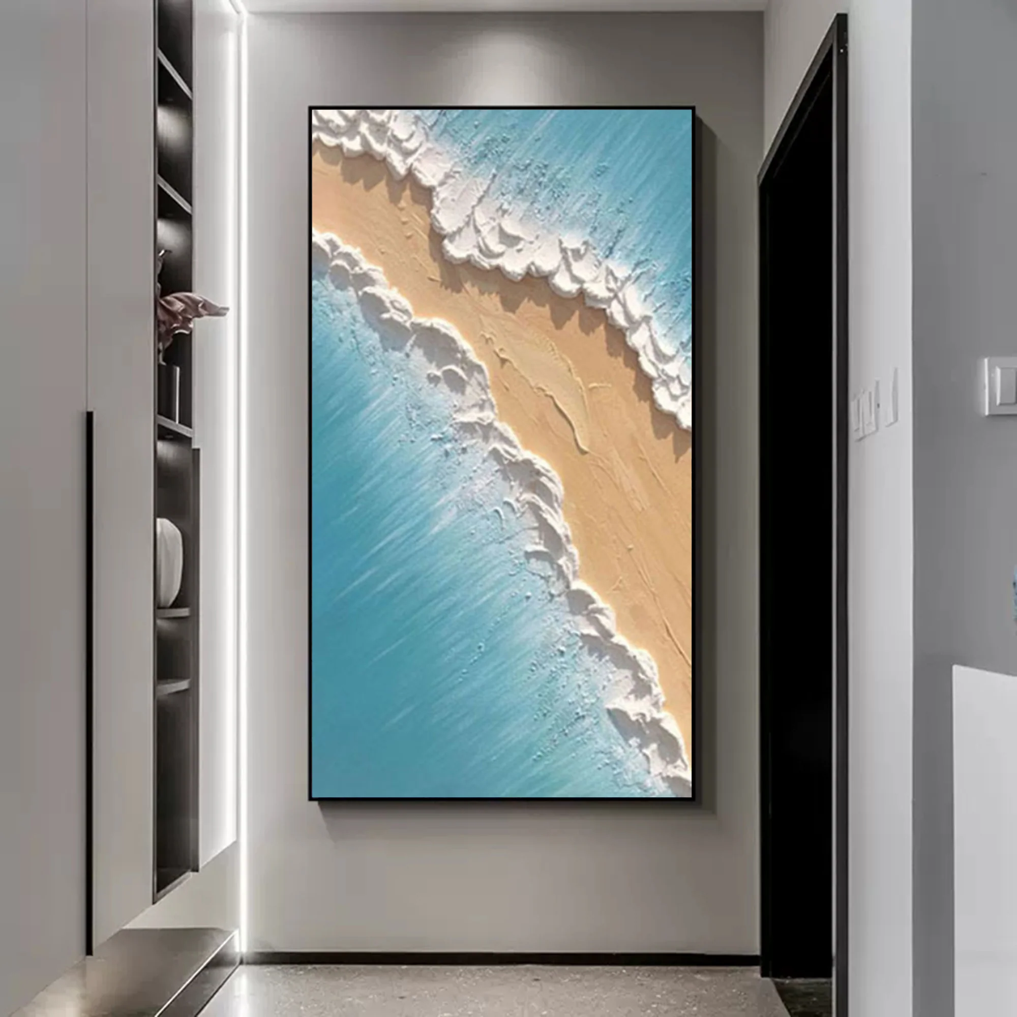Plaster Art Texture Painting #SG025 - Image 3