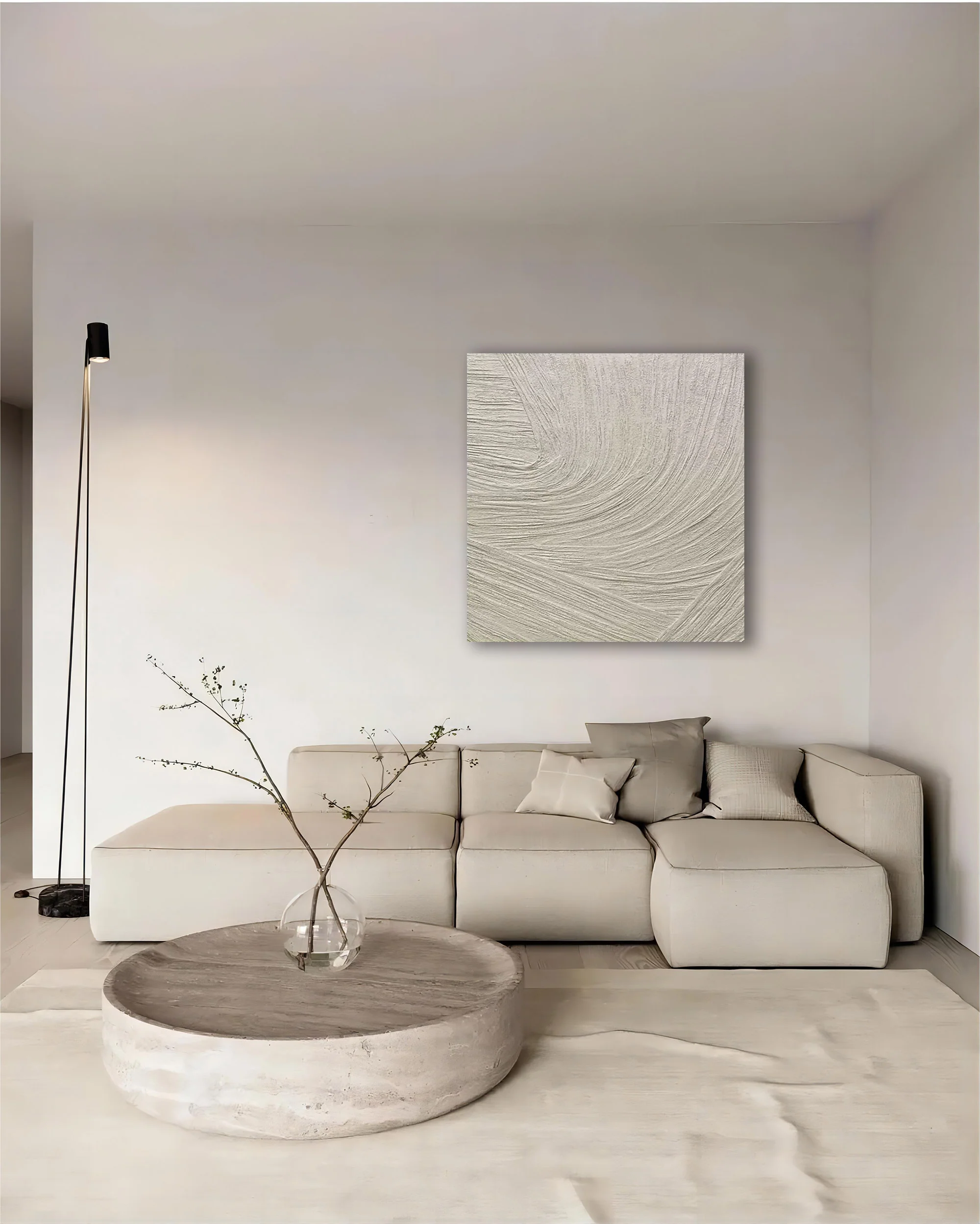 Plaster Art Texture Painting #SG036 - Image 4