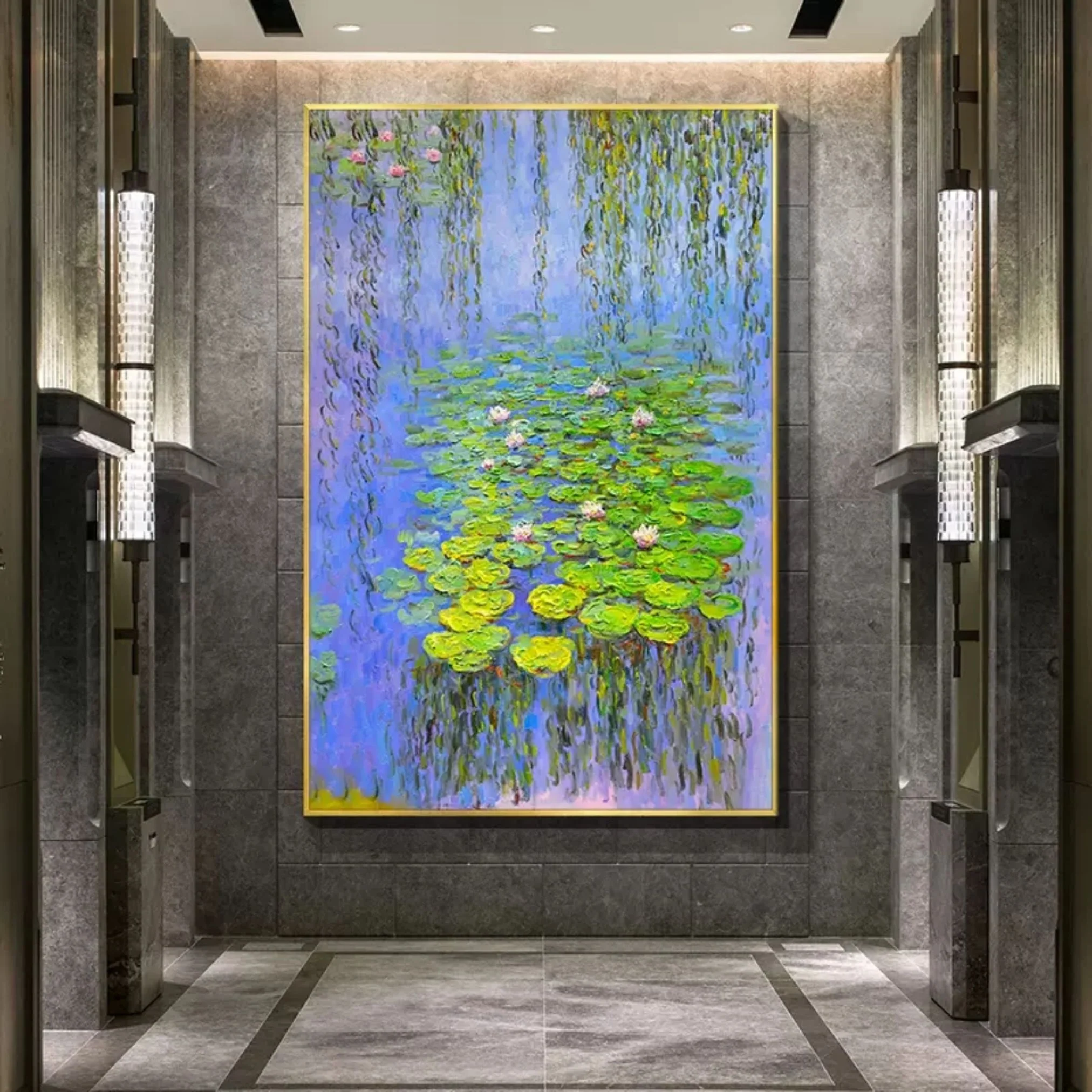 Plaster Art Texture Painting #SG038 - Image 2