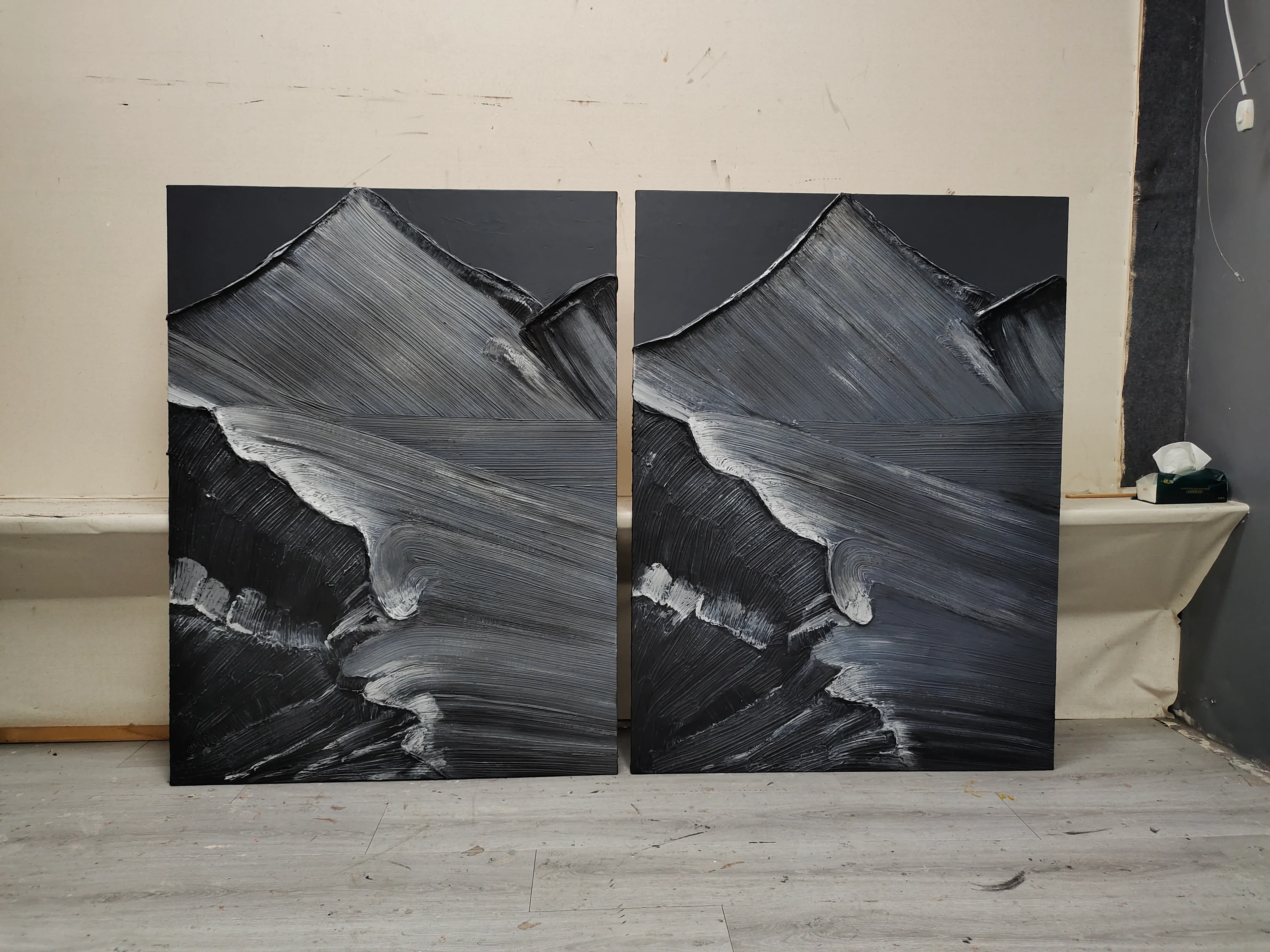 Plaster Art Texture Painting #SG040 - Image 7