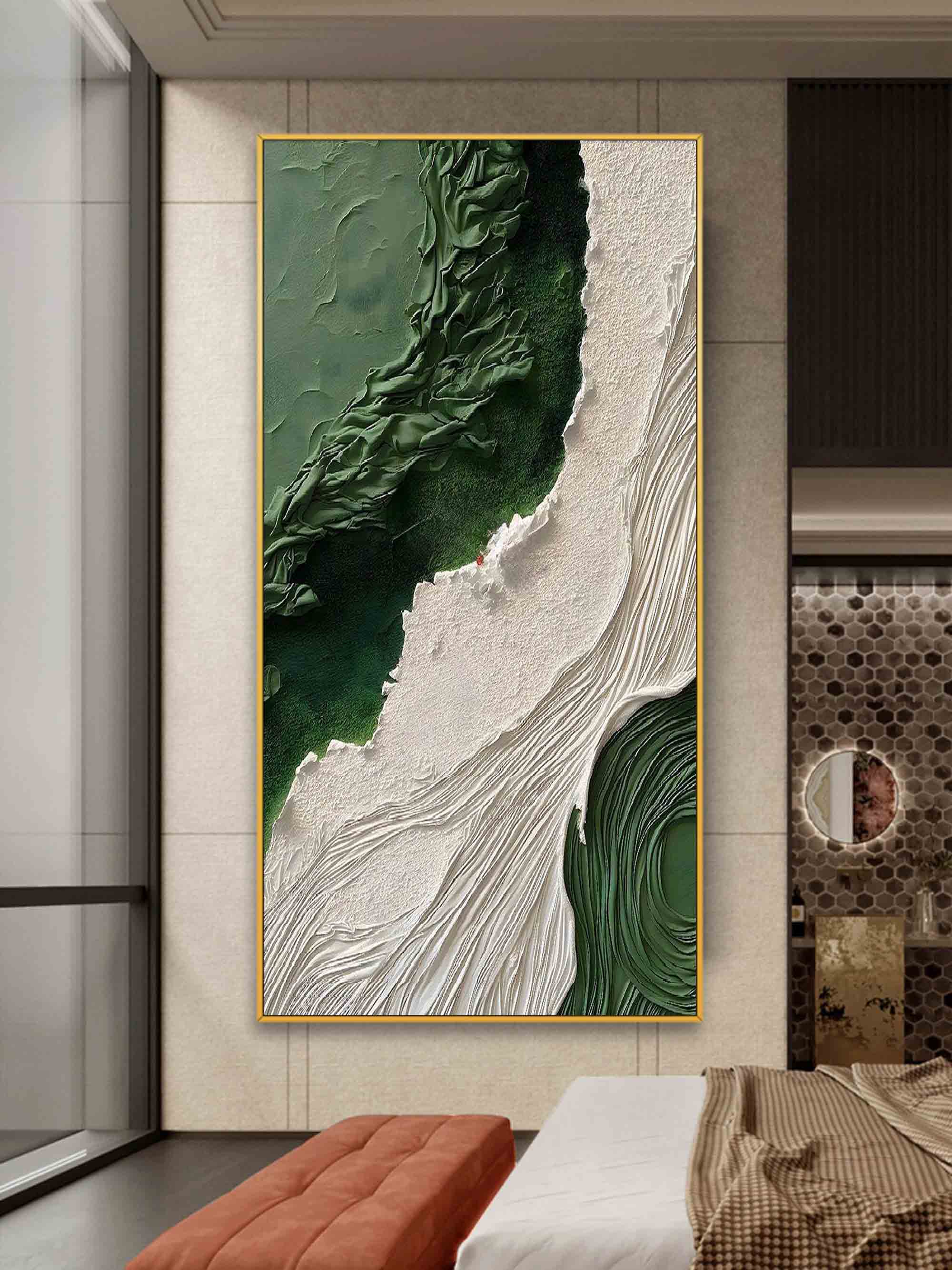 Plaster Art Texture Painting #SG045 - Image 6