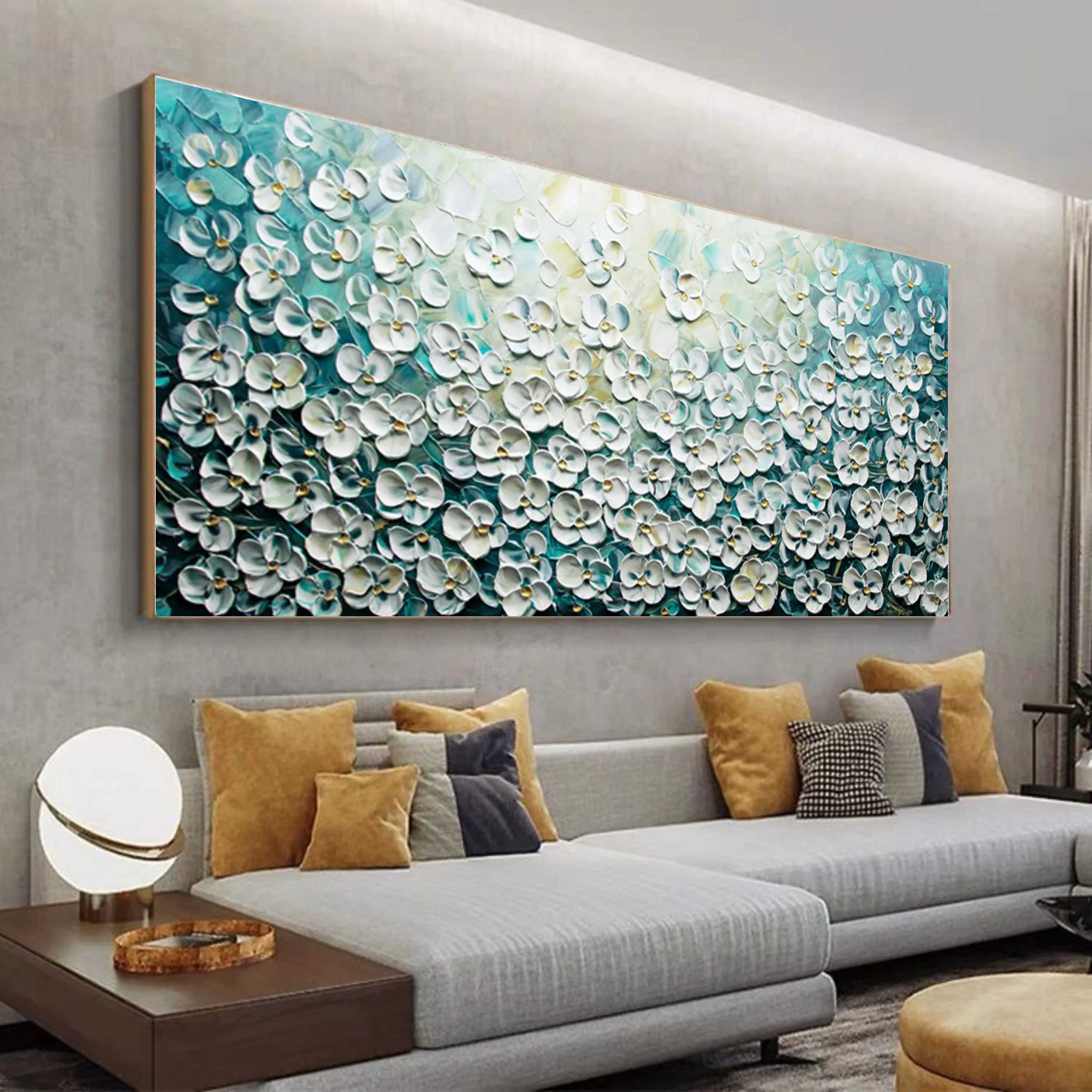 Plaster Art Texture Painting #SG051 - Image 3