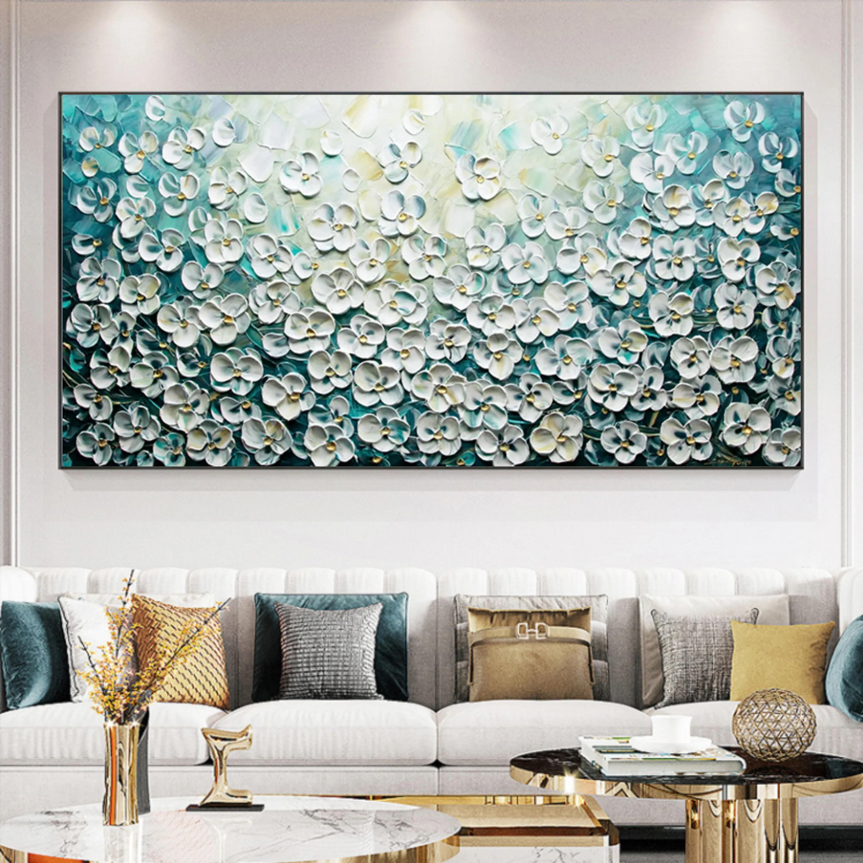Plaster Art Texture Painting #SG051 - Image 5
