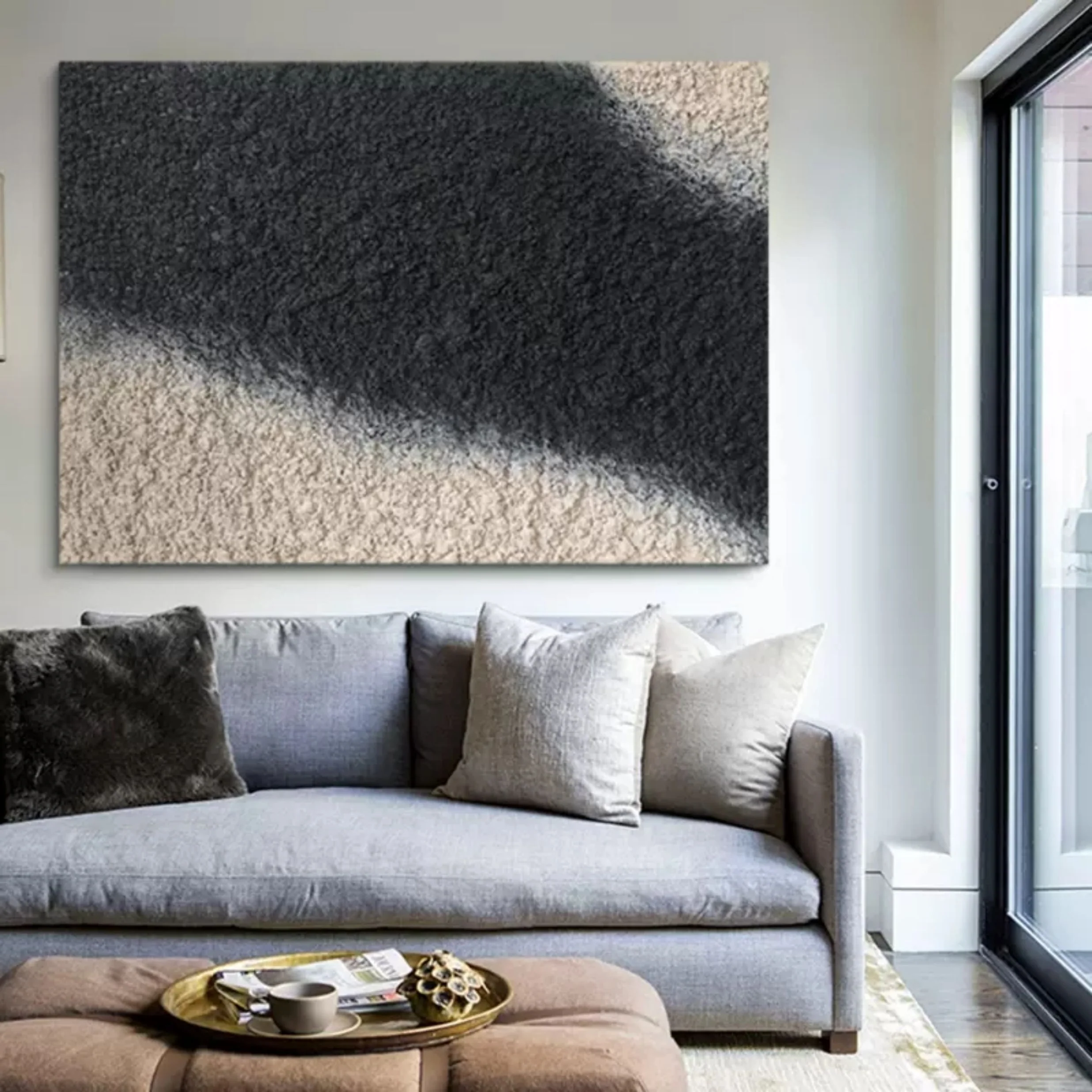 Plaster Art Texture Painting #SG075 - Image 5