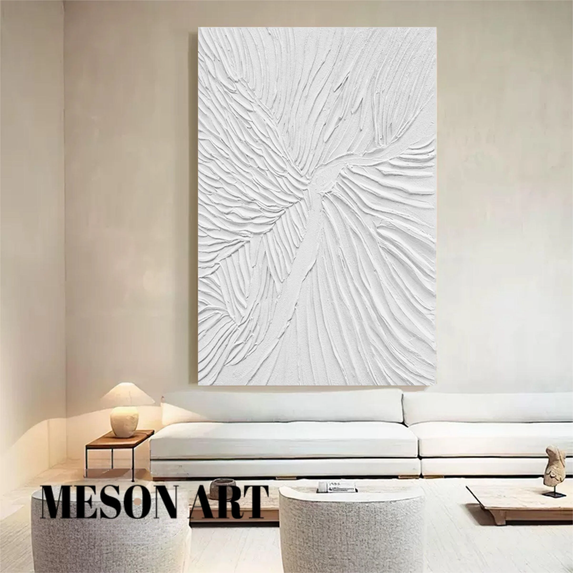 Plaster Art Texture Painting #SG077 - Image 3