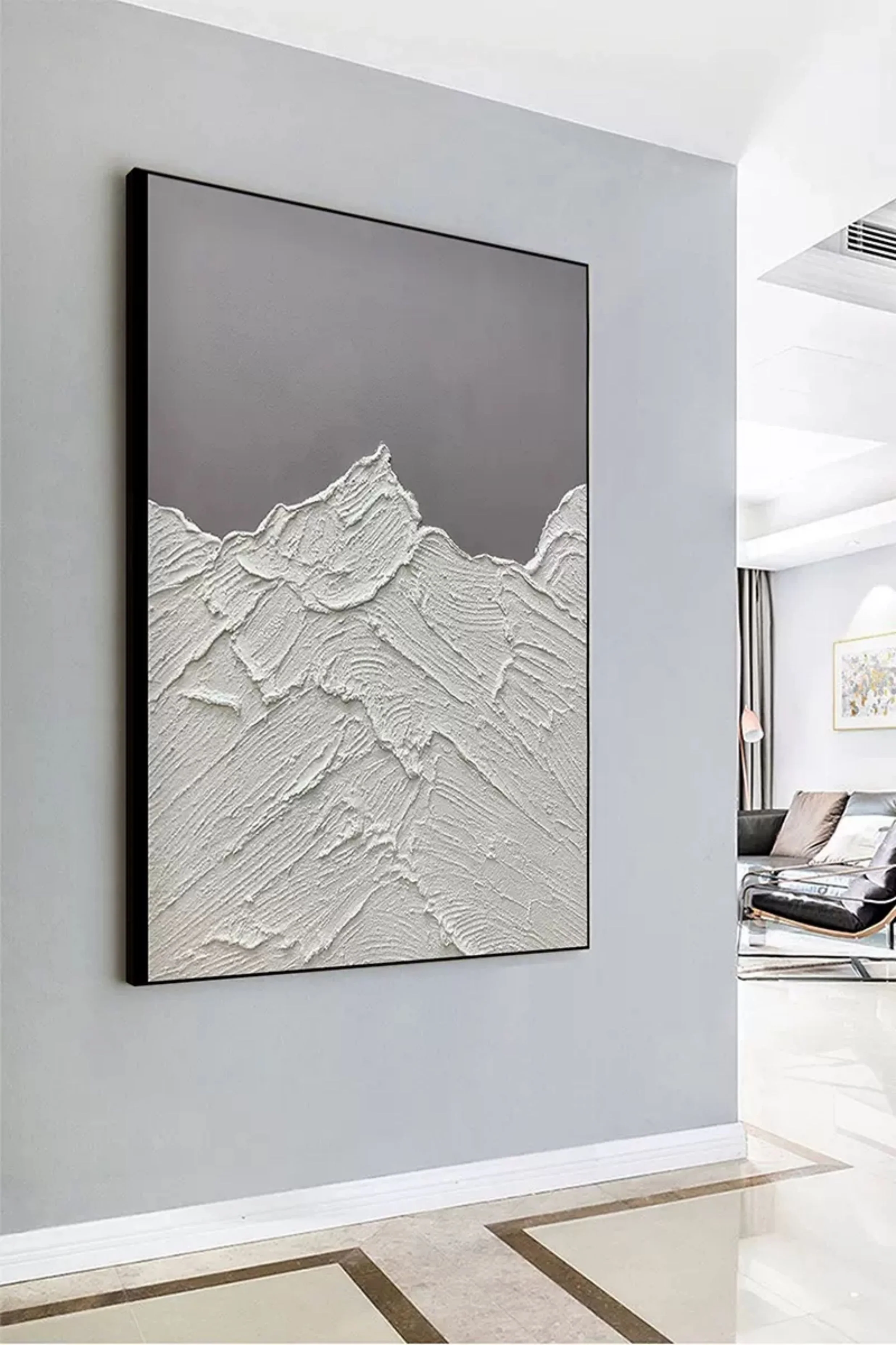 Plaster Art Texture Painting #SG080 - Image 3