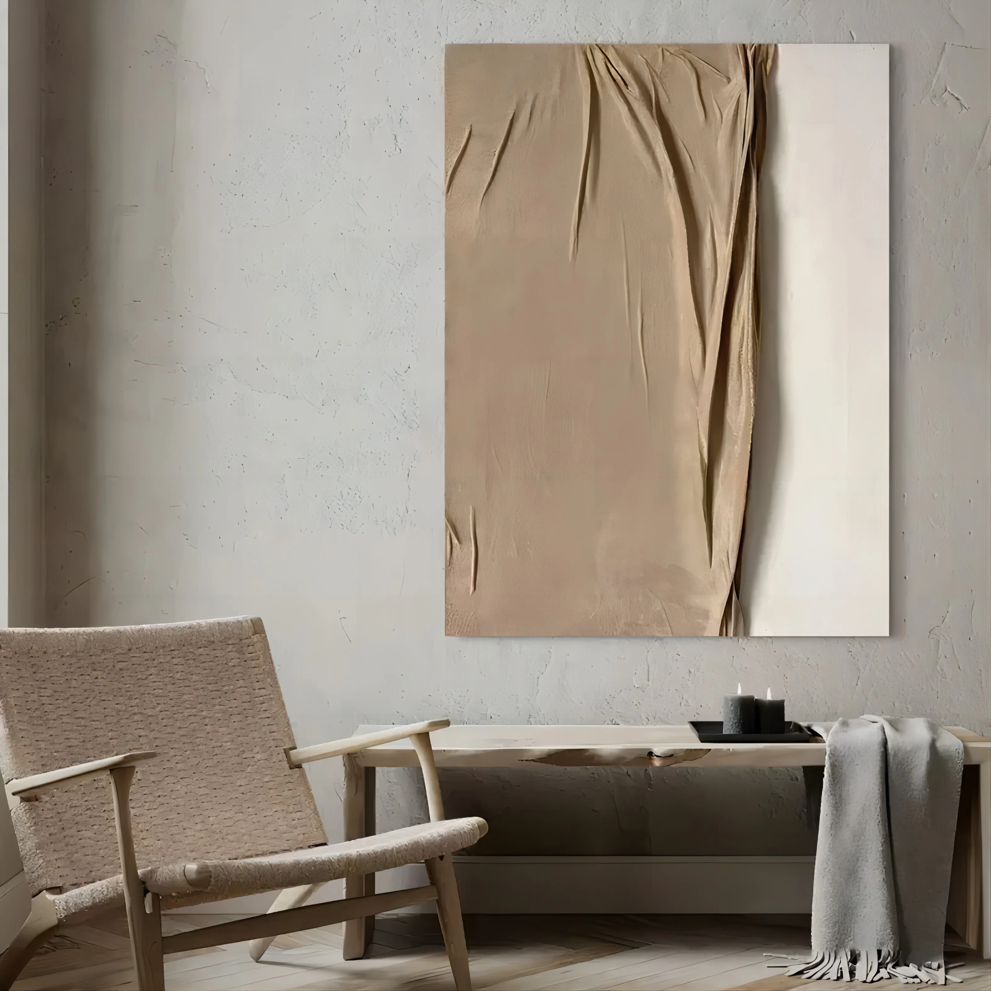 Plaster Art Texture Painting #SG081 - Image 3