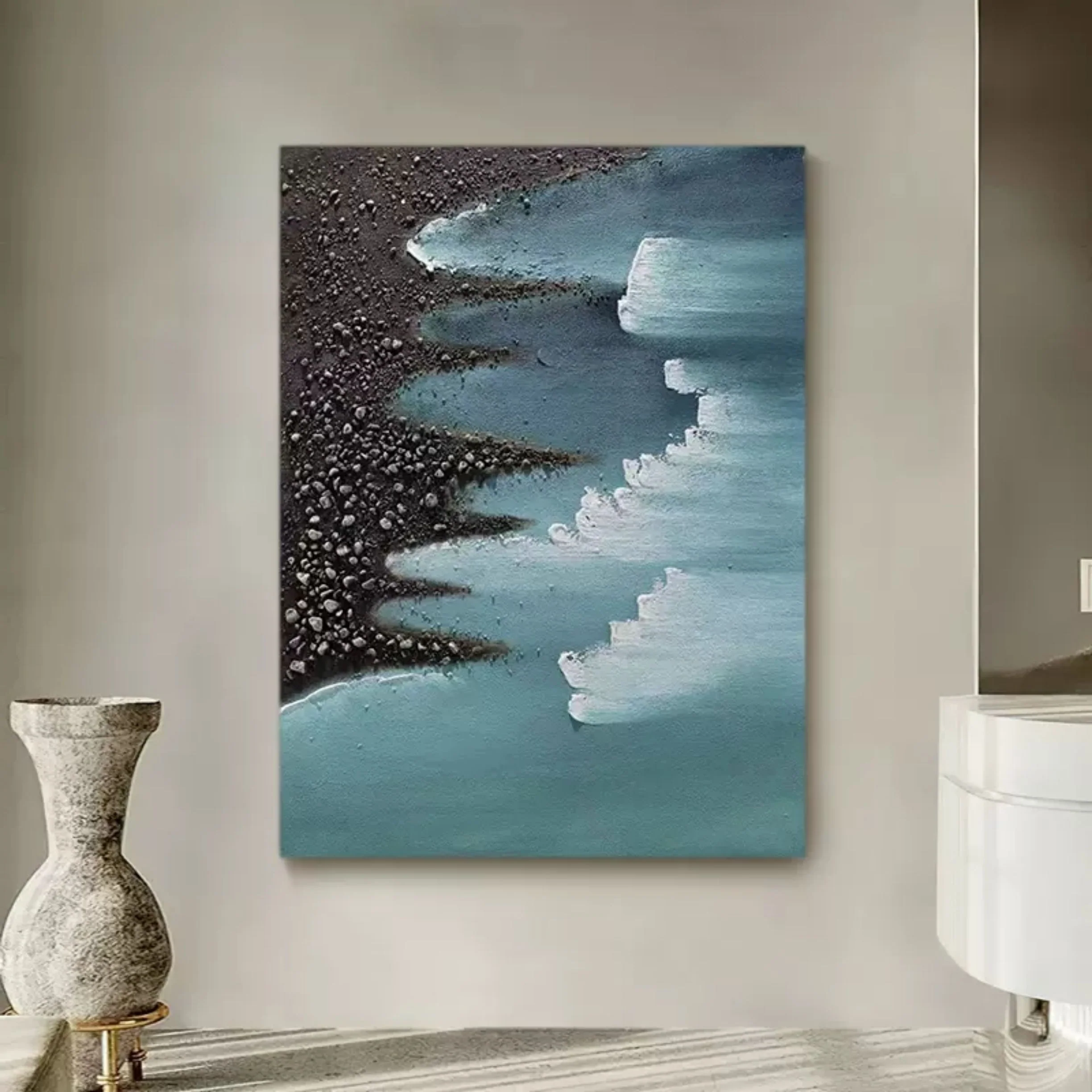 Plaster Art Texture Painting #SG086 - Image 5