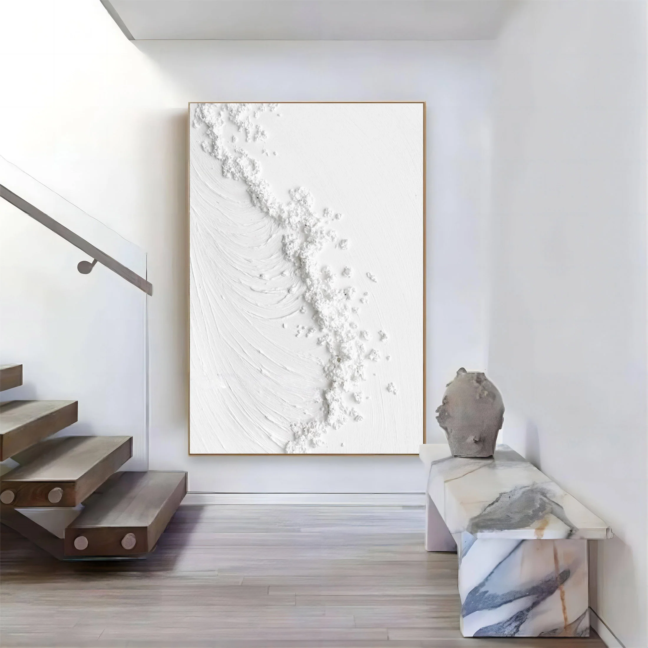 Plaster Art Texture Painting #SG141 - Image 3