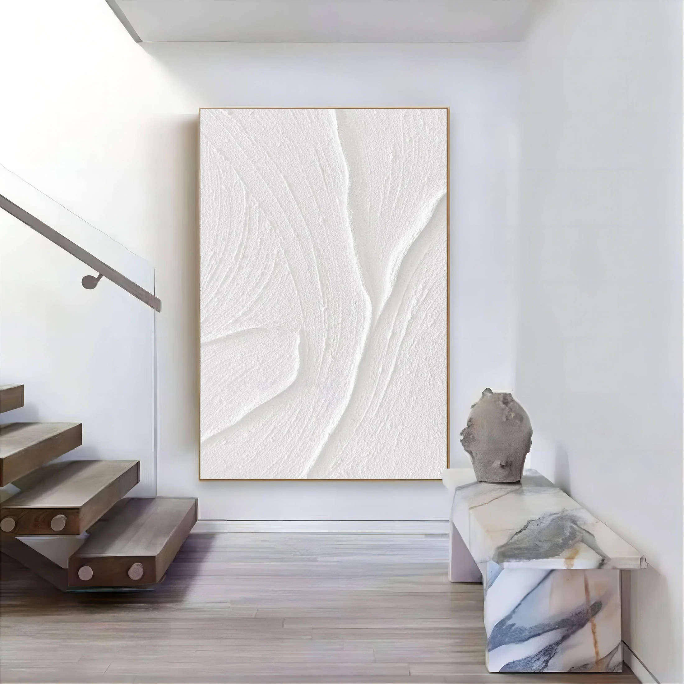Plaster Art Texture Painting #SG144 - Image 5