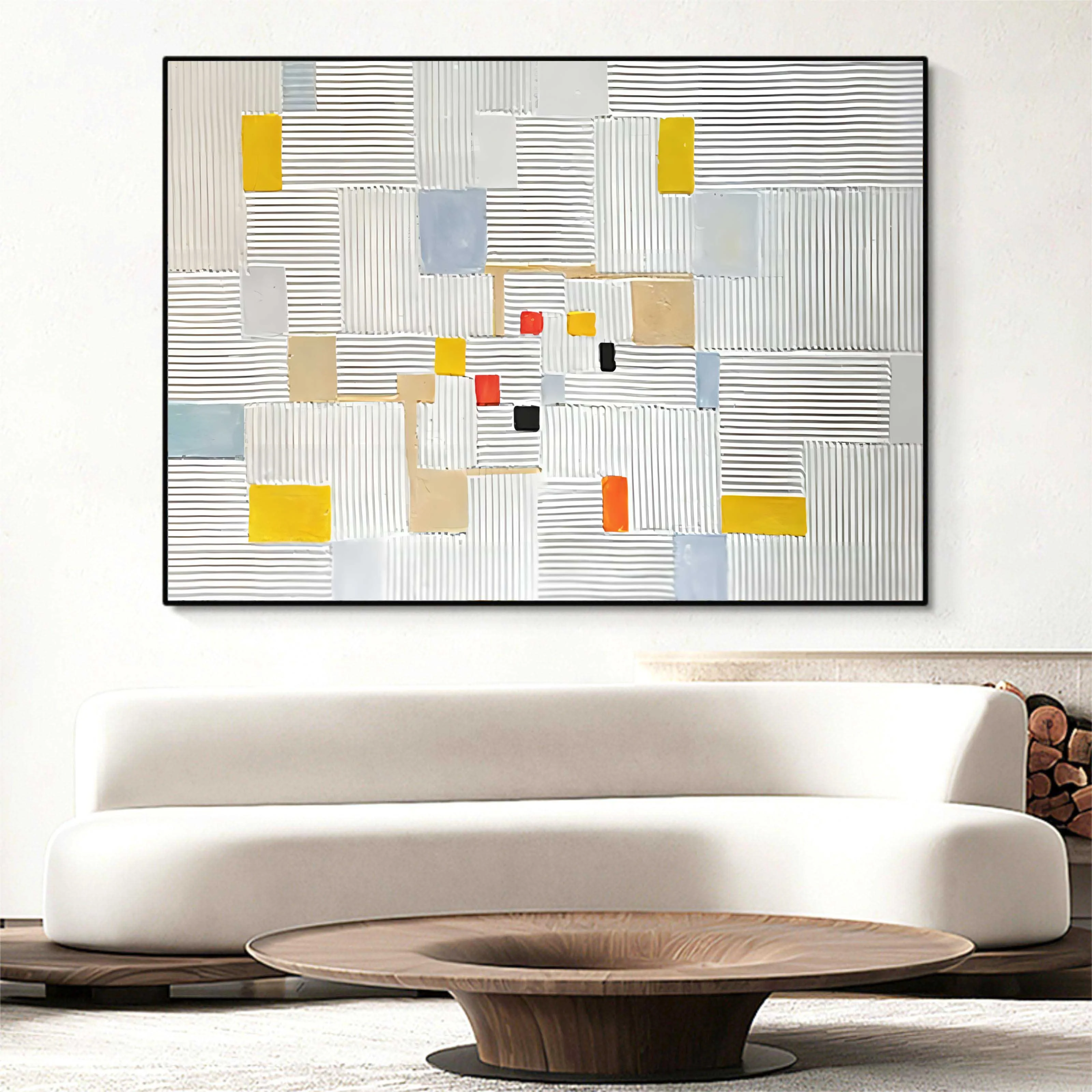 Plaster Art Texture Painting #SG149 - Image 5