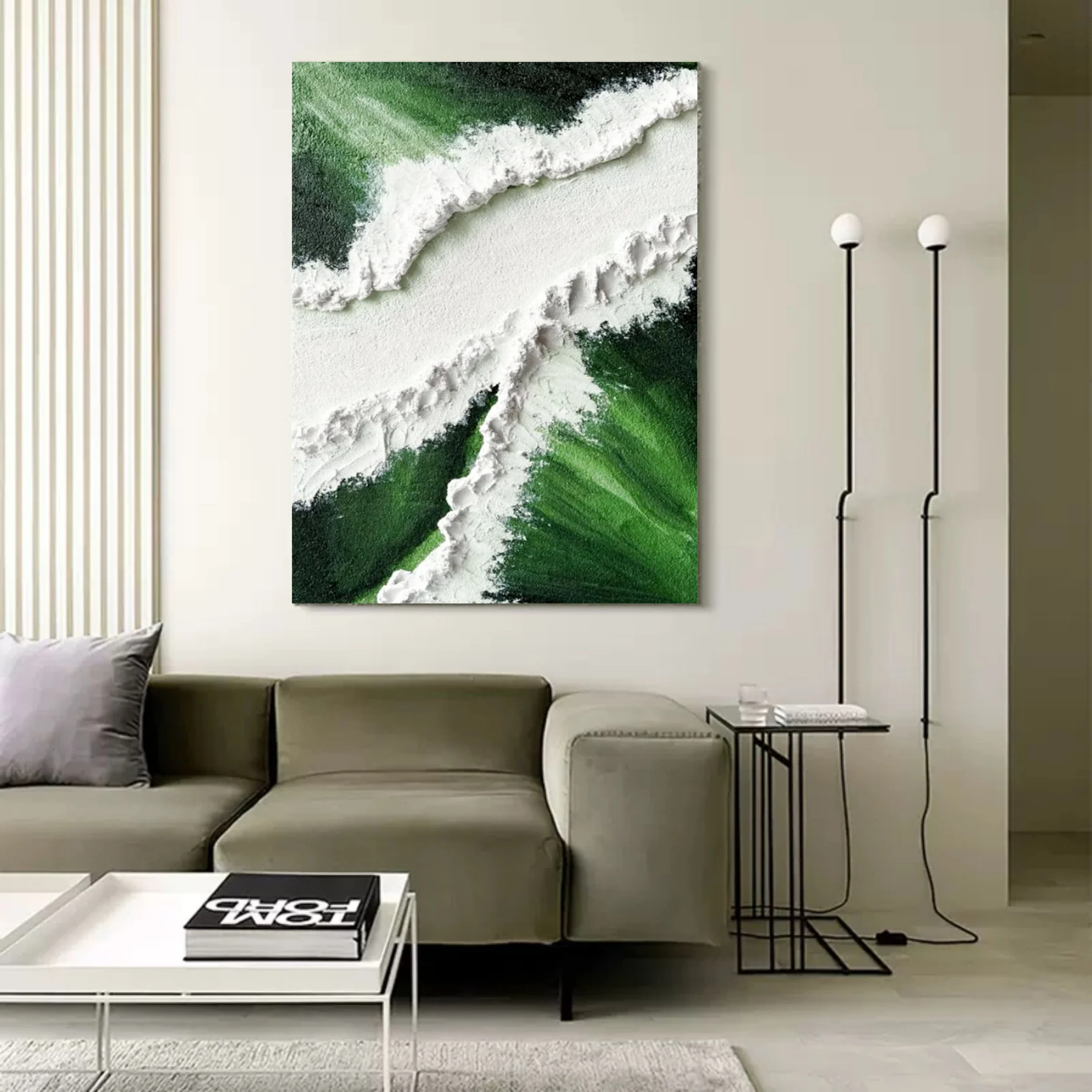 Plaster Art Texture Painting #SG163 - Image 4