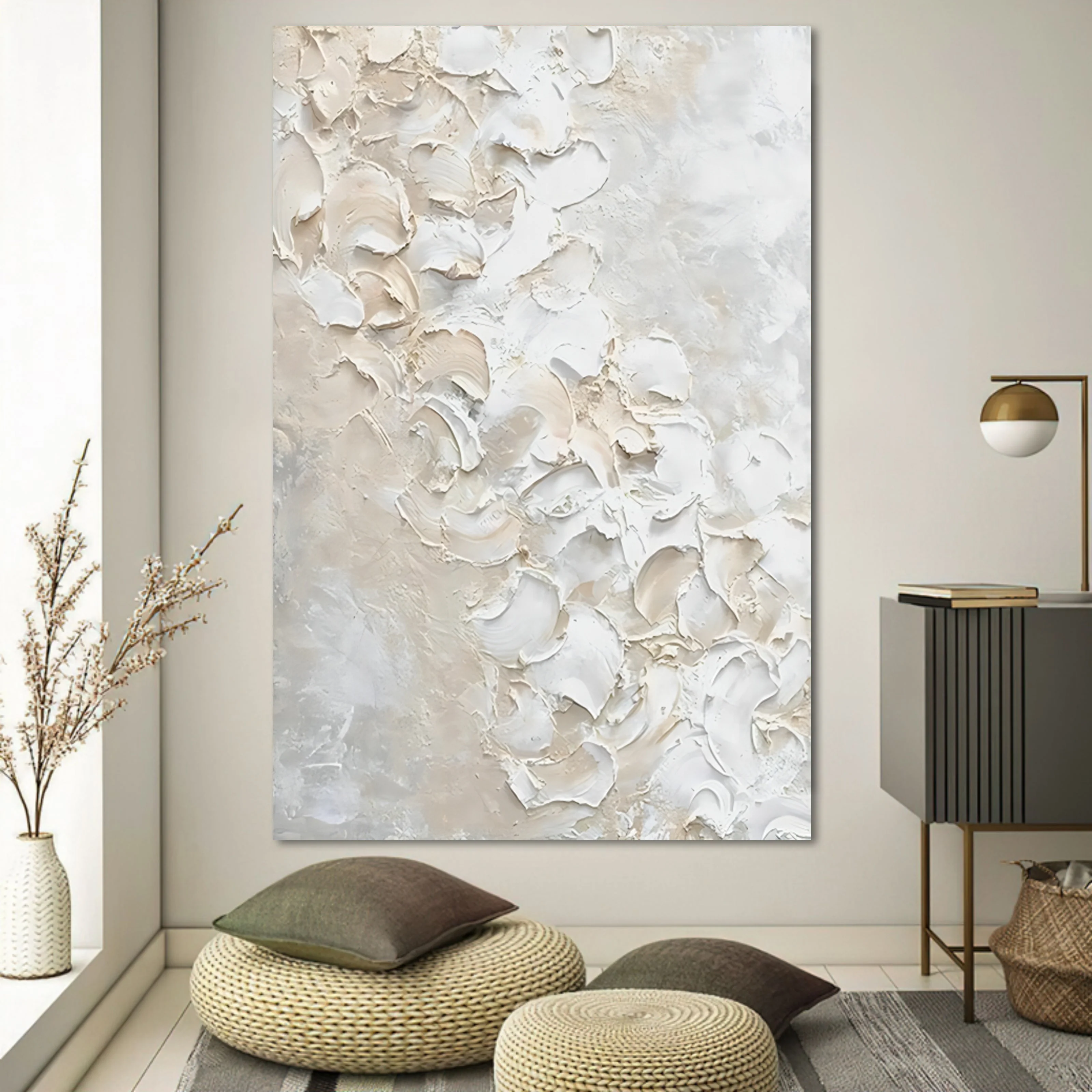 Plaster Art Texture Painting #SG165 - Image 3