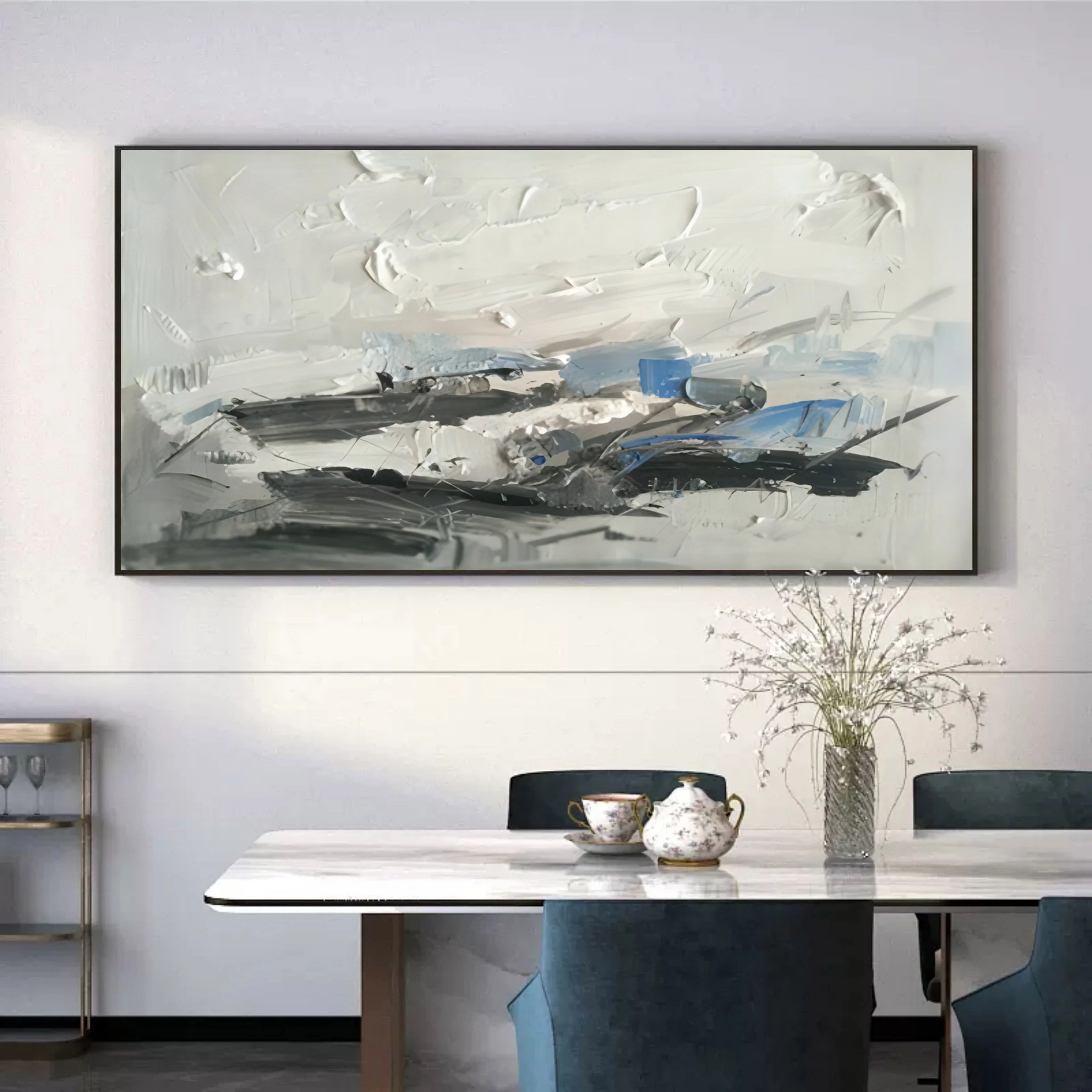 Plaster Art Texture Painting #SG172 - Image 3
