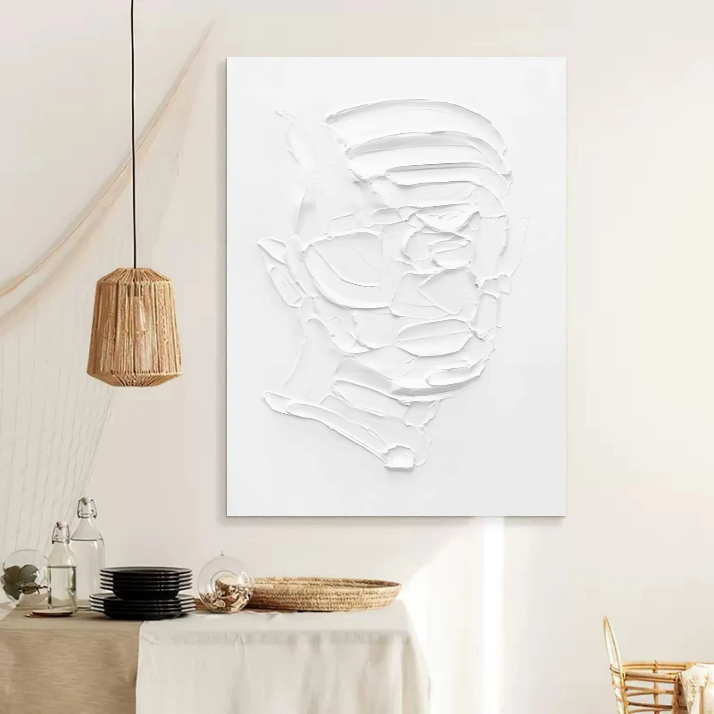 Plaster Art Texture Painting #SG173 - Image 6