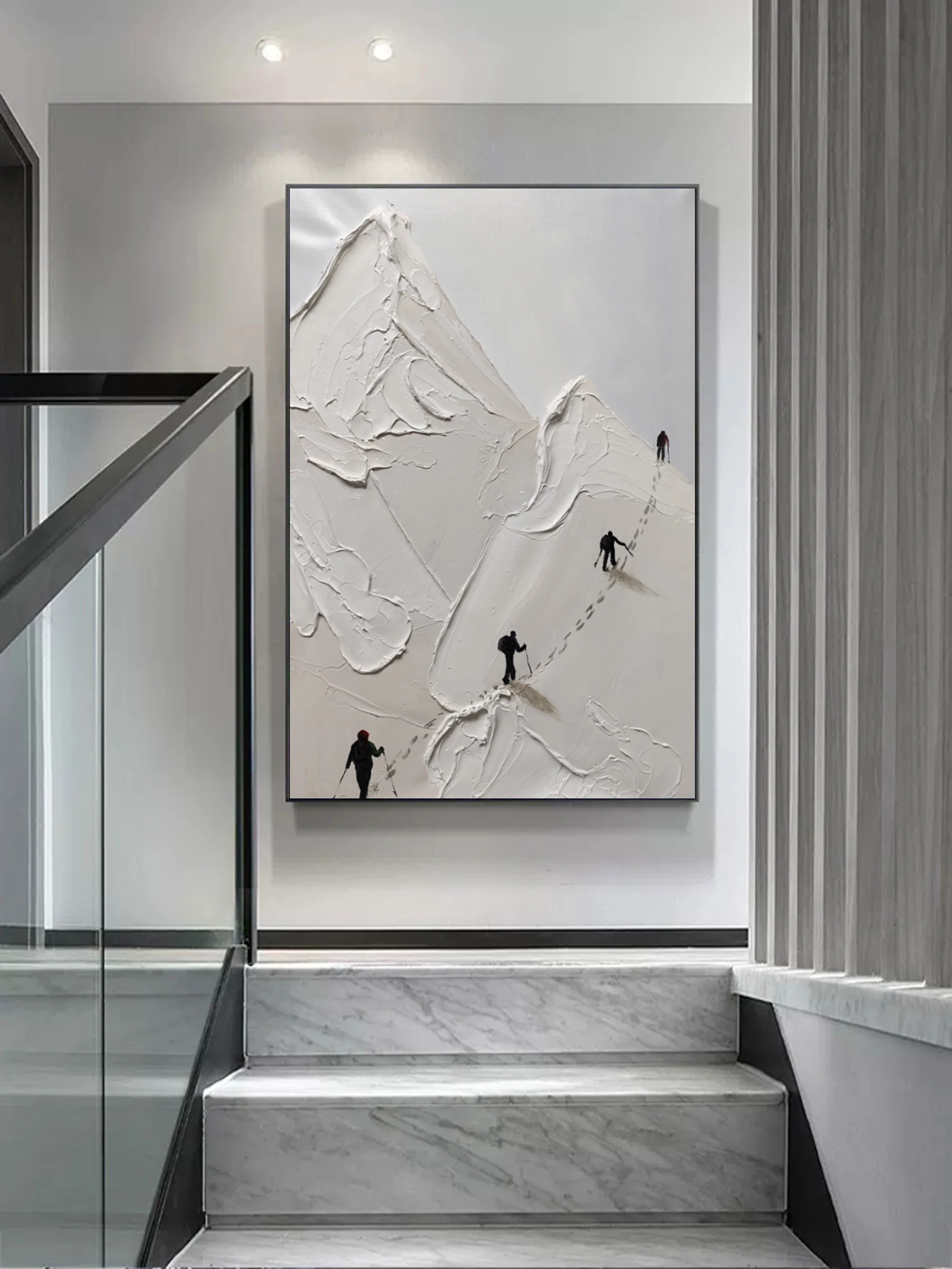Plaster Art Texture Painting #SG177 - Image 3