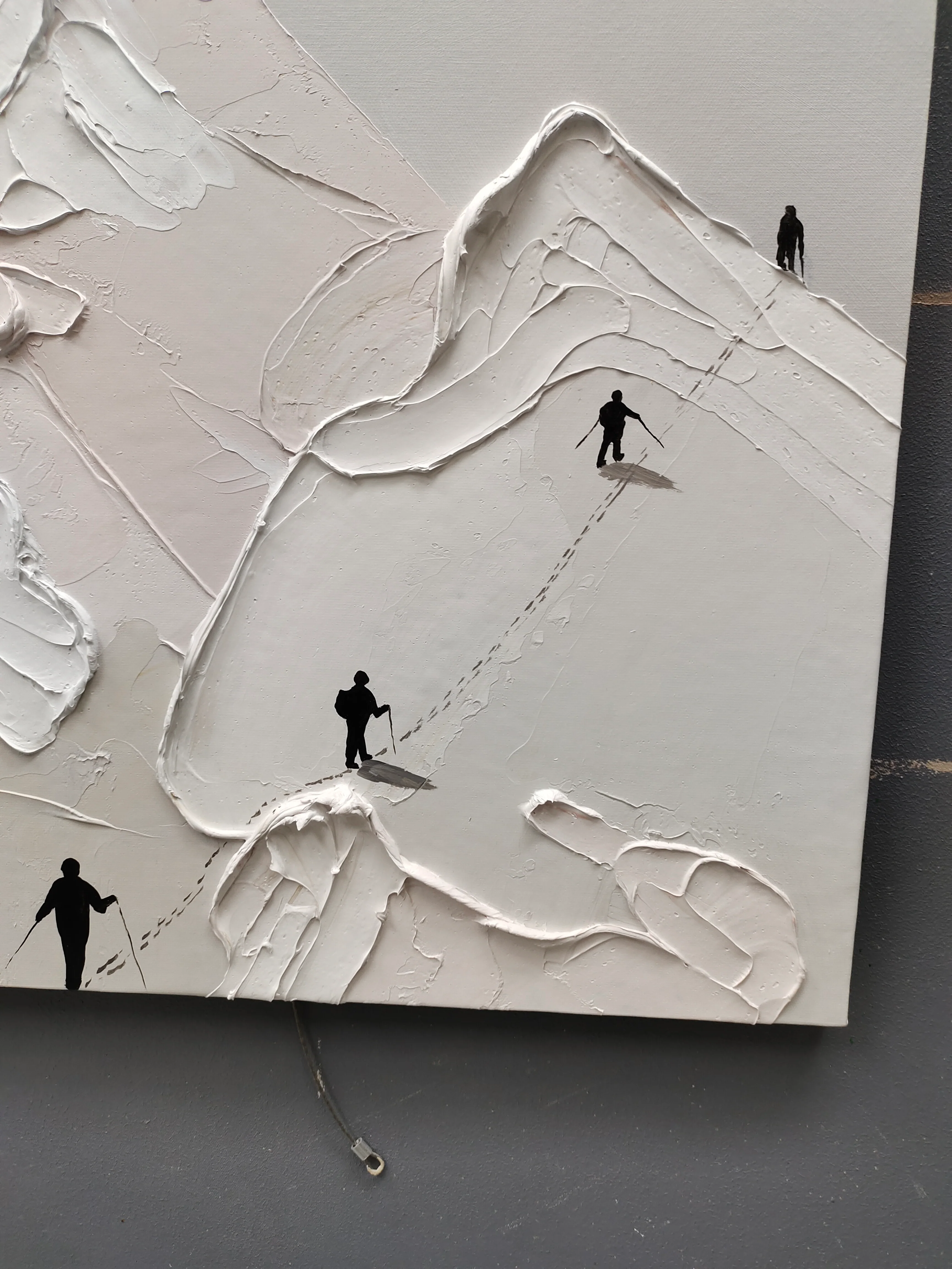 Plaster Art Texture Painting #SG177 - Image 6