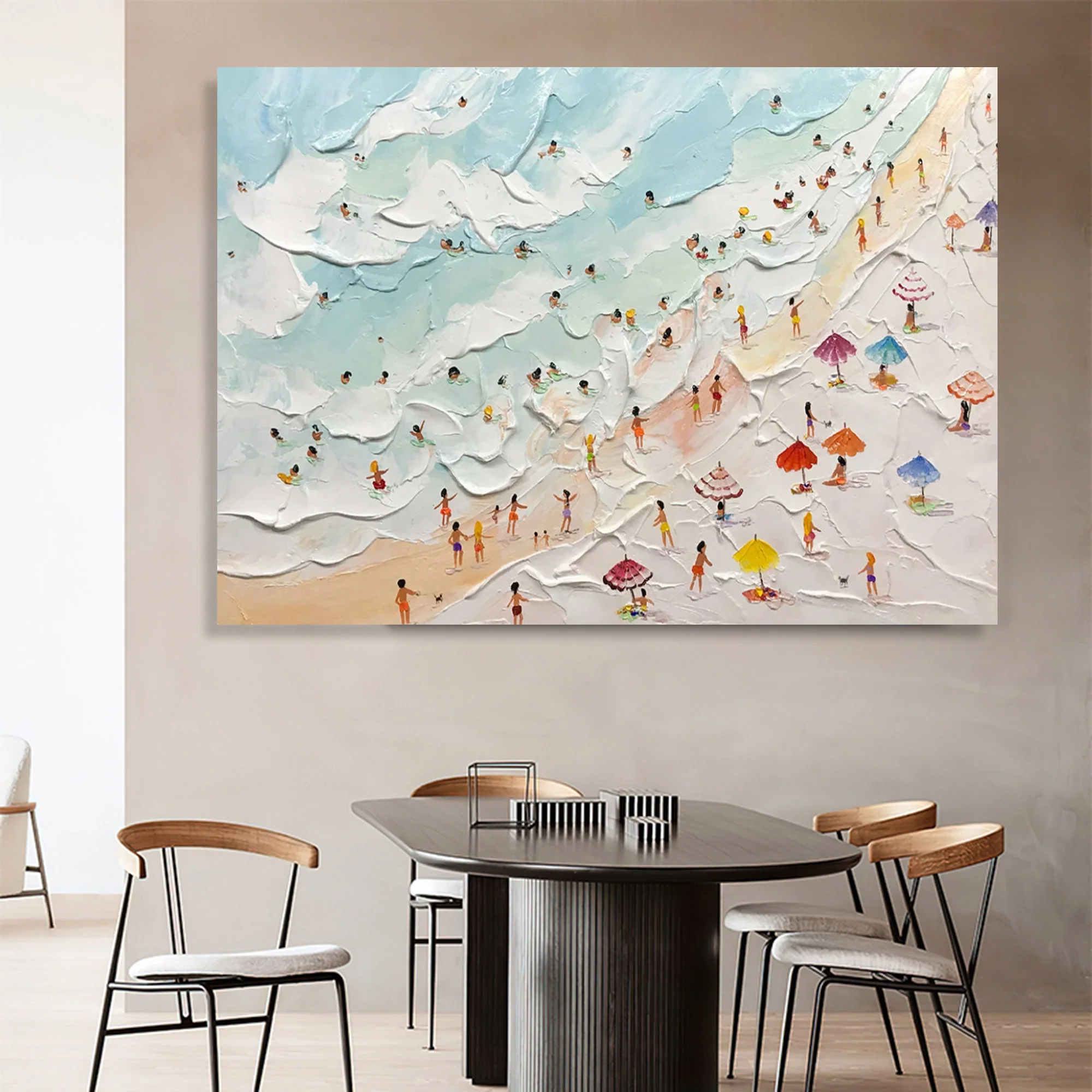 Plaster Art Texture Painting #SG185 - Image 2