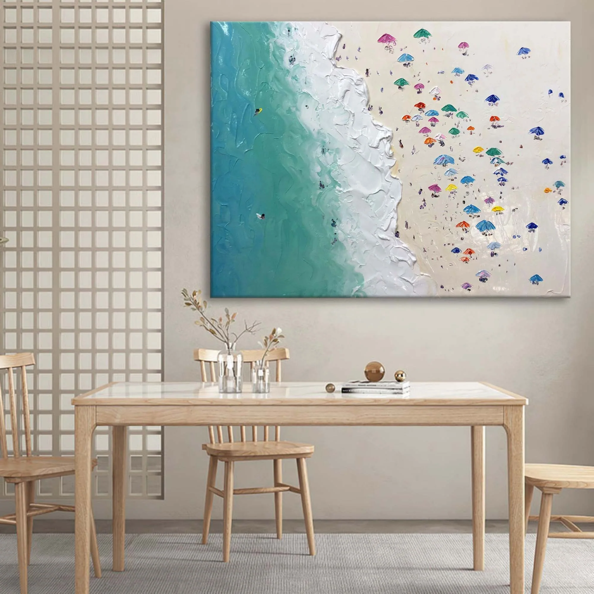 Plaster Art Texture Painting #SG208 - Image 4