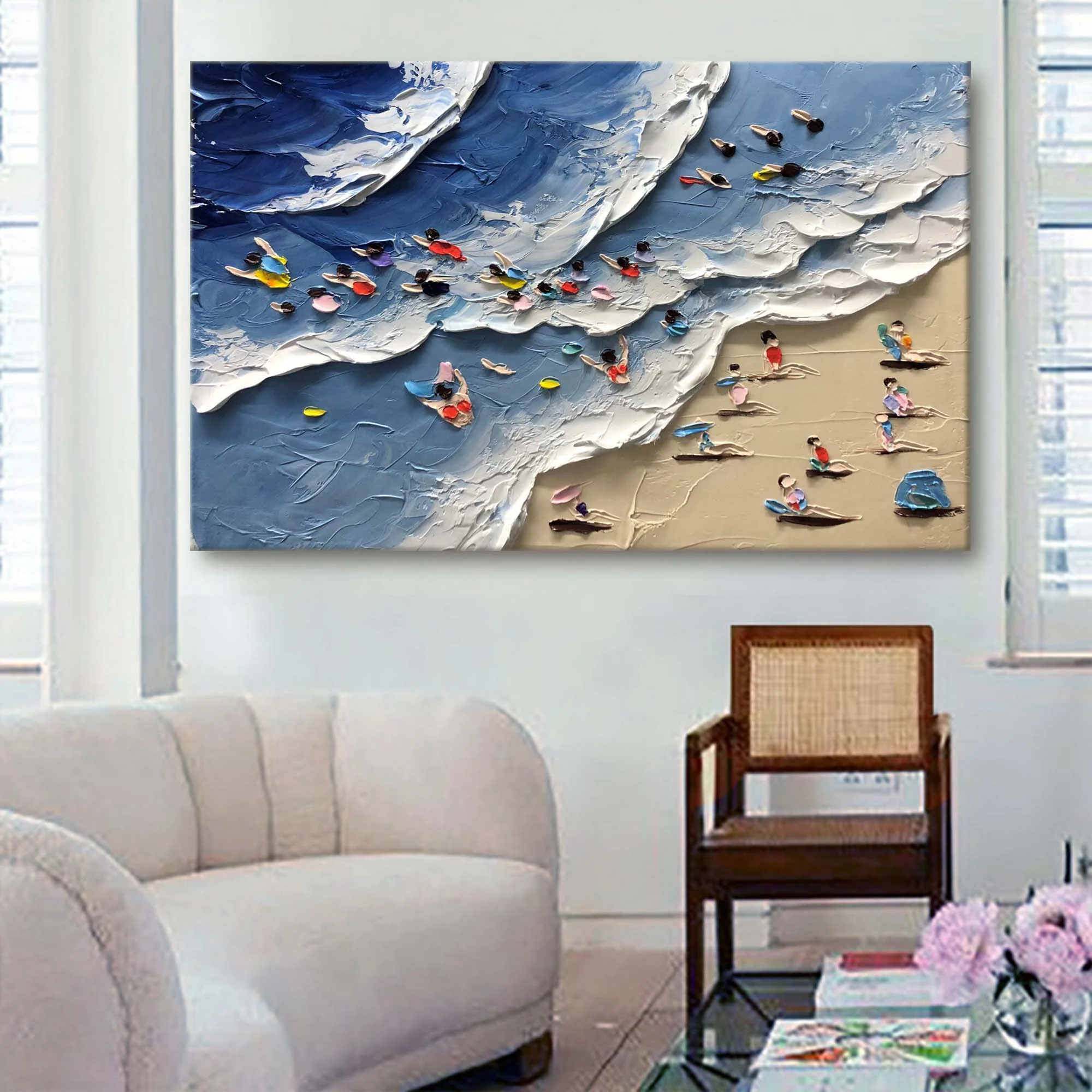 Plaster Art Texture Painting #SG209 - Image 5
