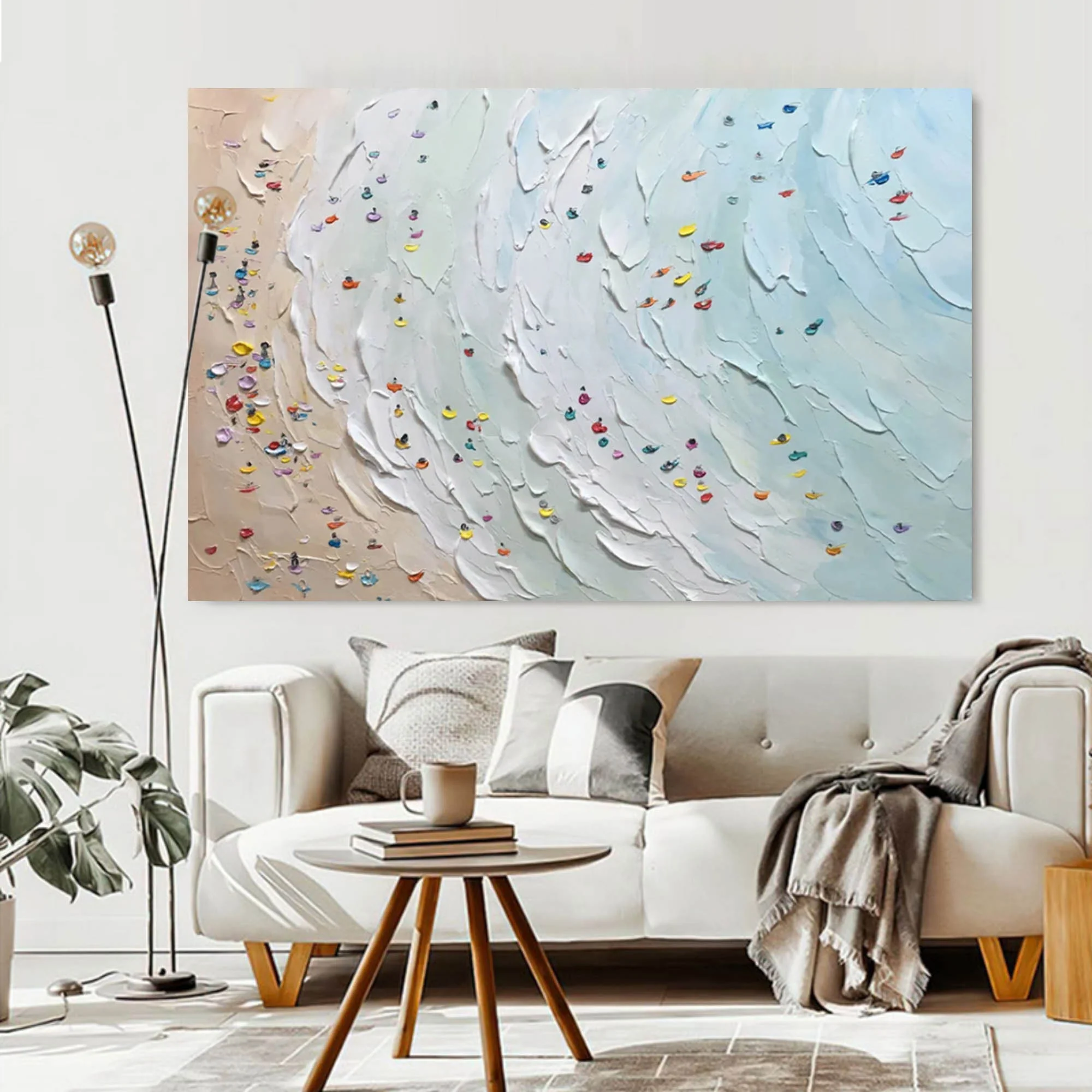 Plaster Art Texture Painting #SG213 - Image 5