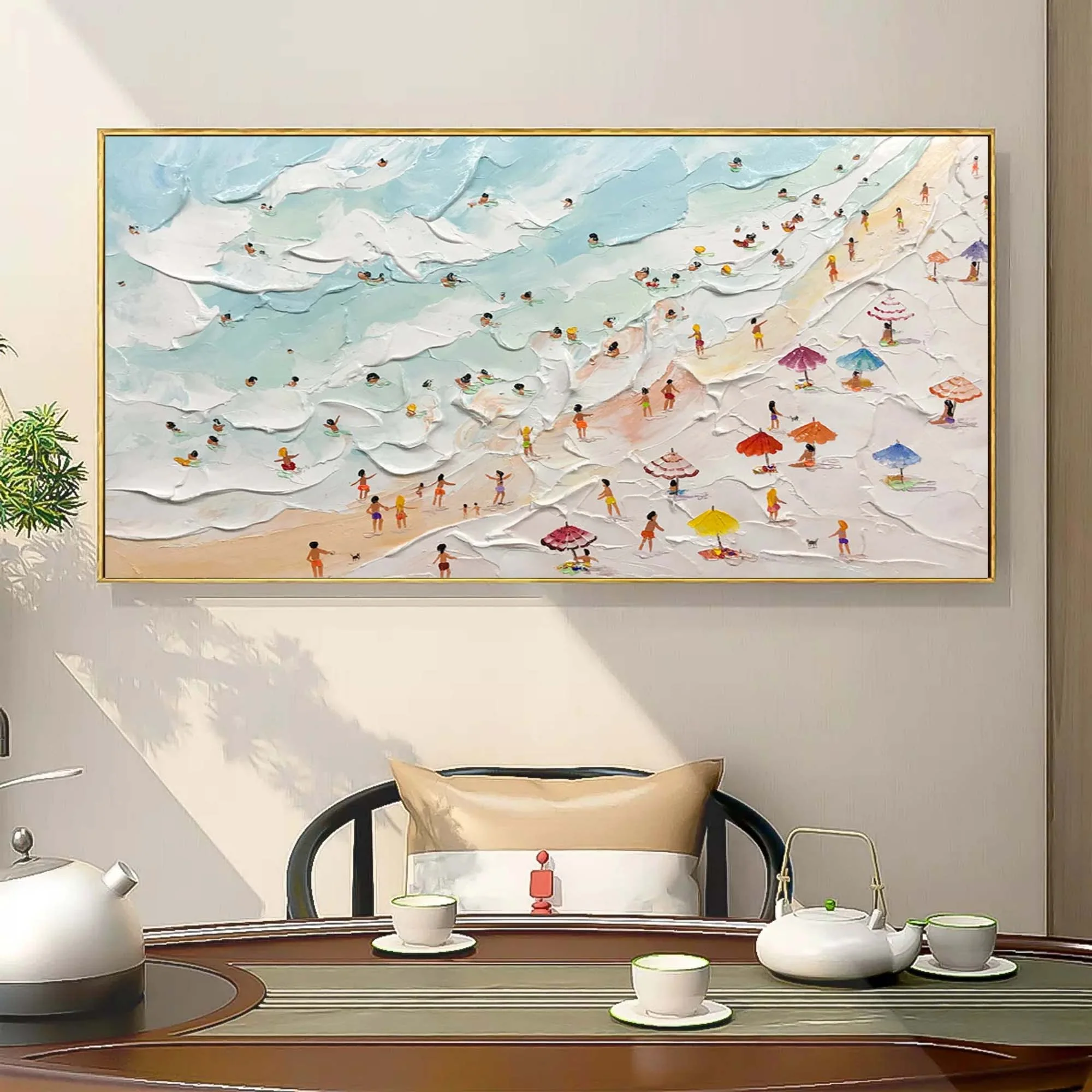 Plaster Art Texture Painting #SG214 - Image 5