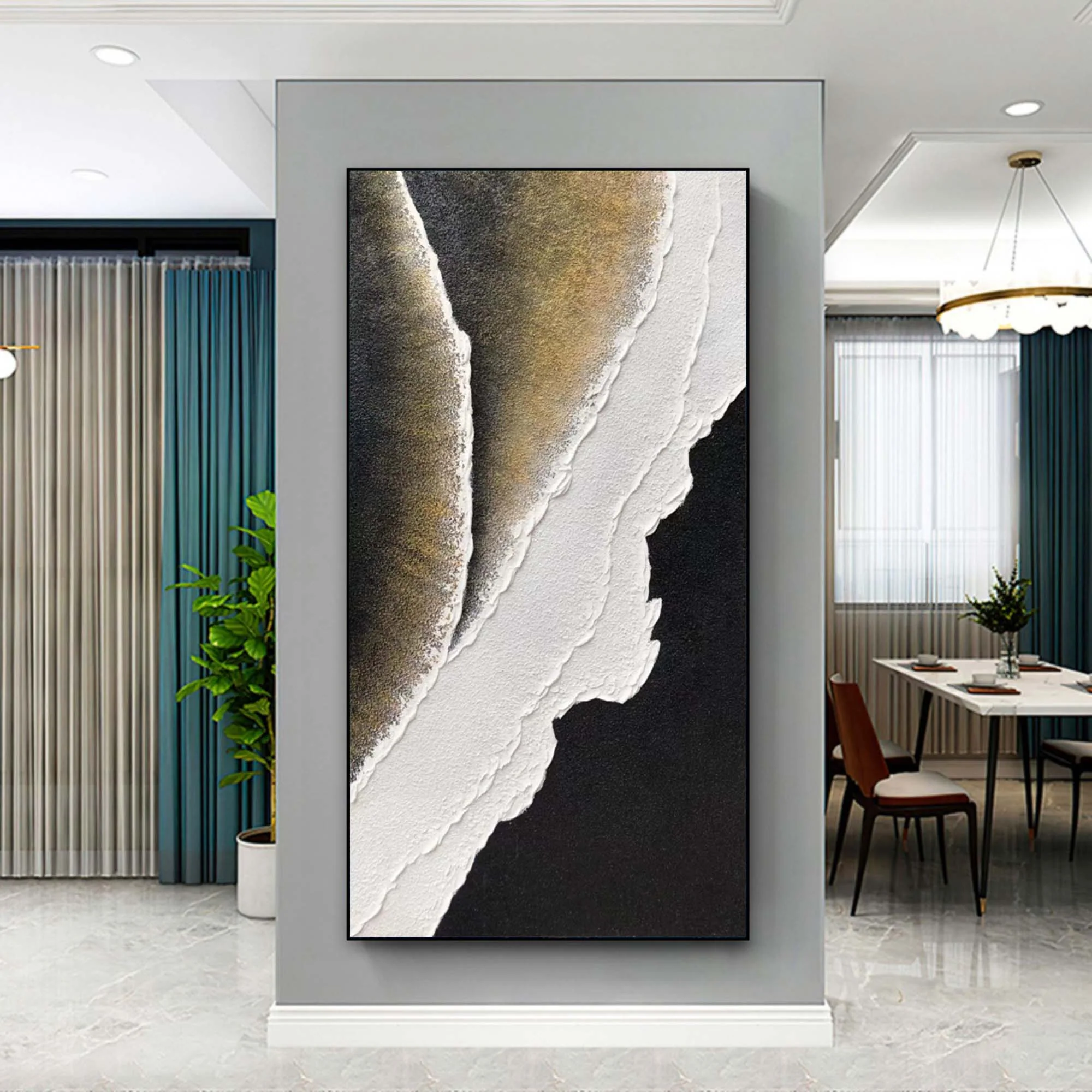 Plaster Art Texture Painting #SG224 - Image 3
