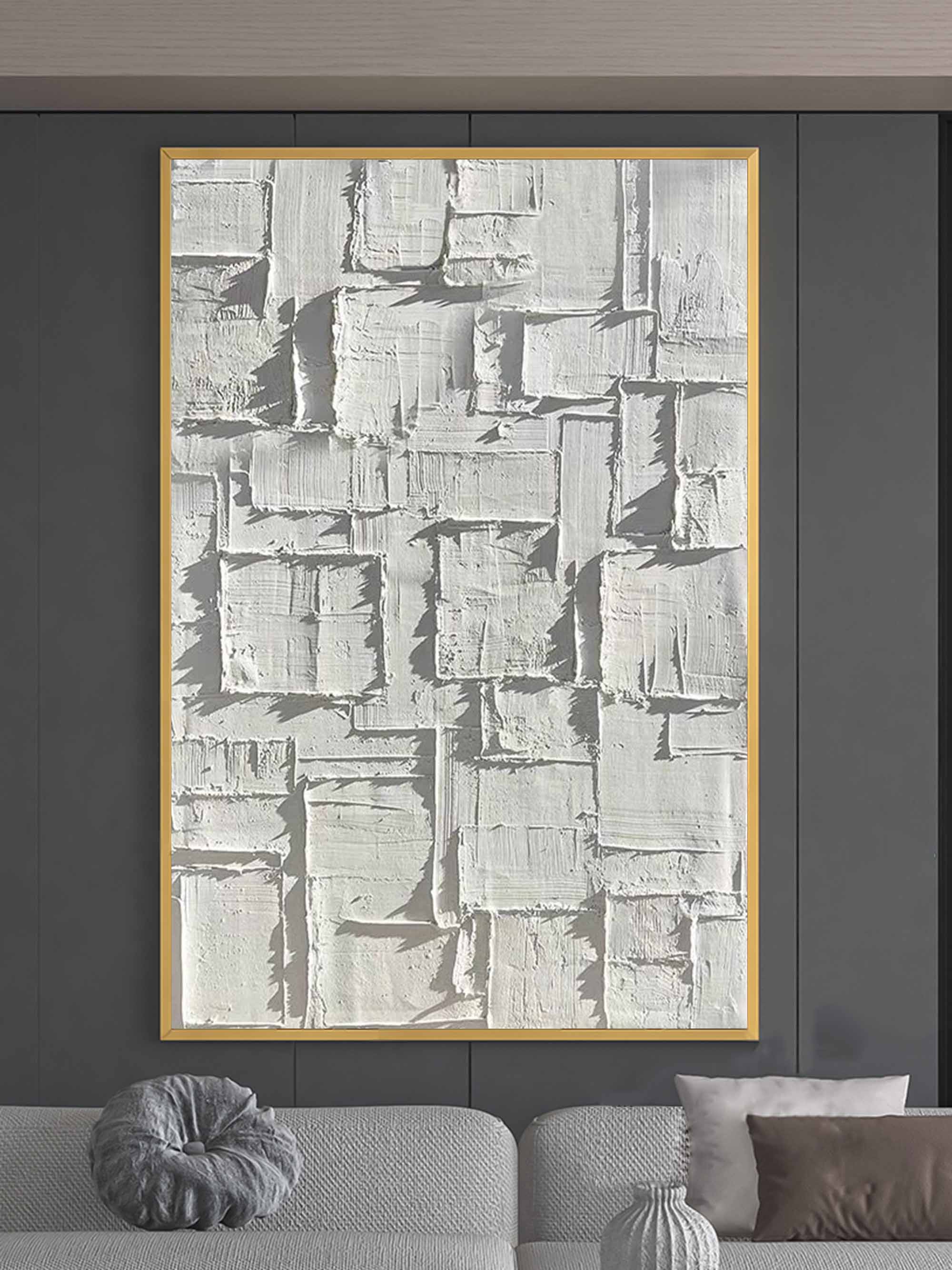 Plaster Art Texture Painting #SG225 - Image 4