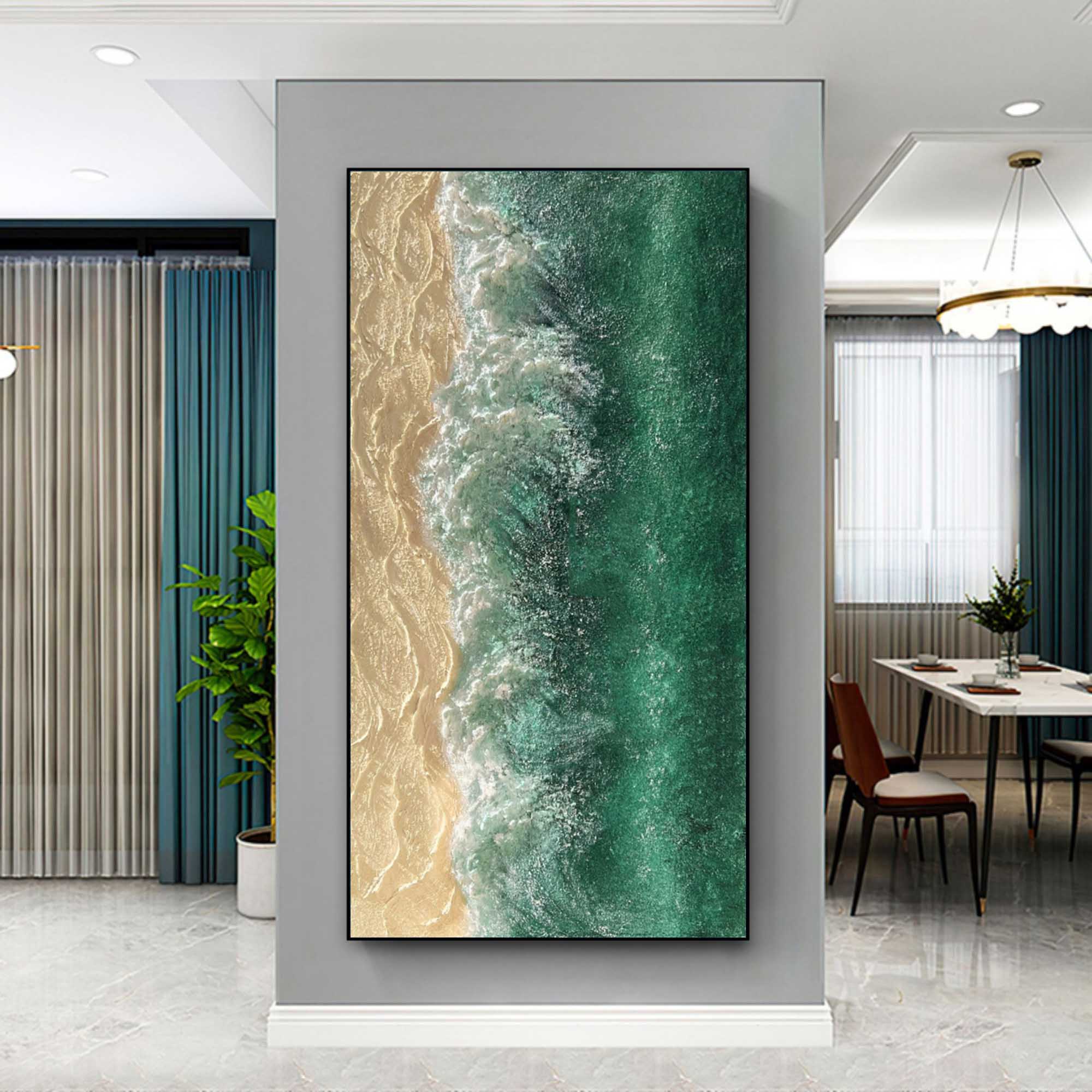 Plaster Art Texture Painting #SG226 - Image 2