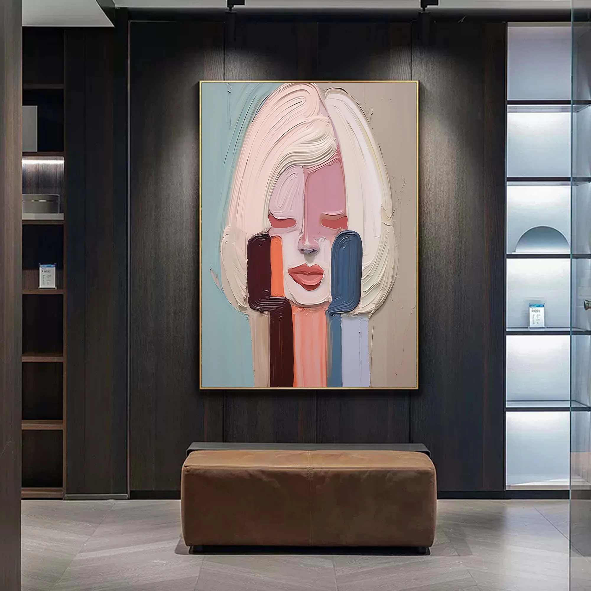 Plaster Art Texture Painting #SG227 - Image 5