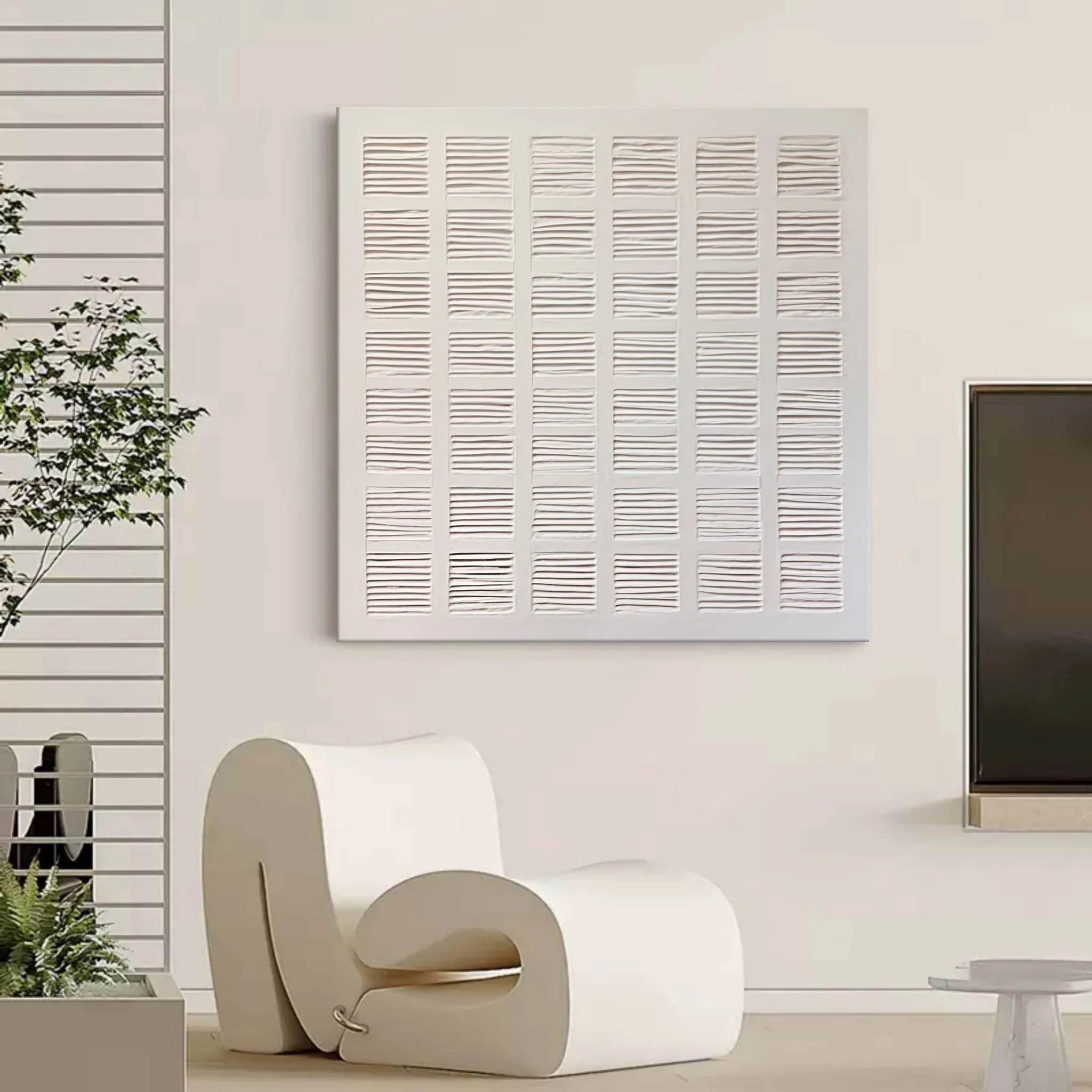 Plaster Art Texture Painting #SG229 - Image 5