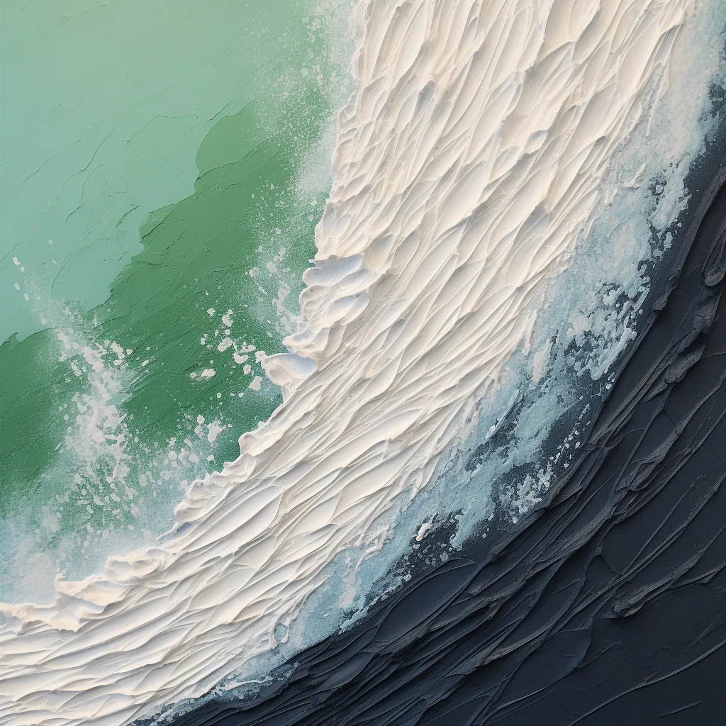 Plaster Art Texture Painting #SG238 - Image 8