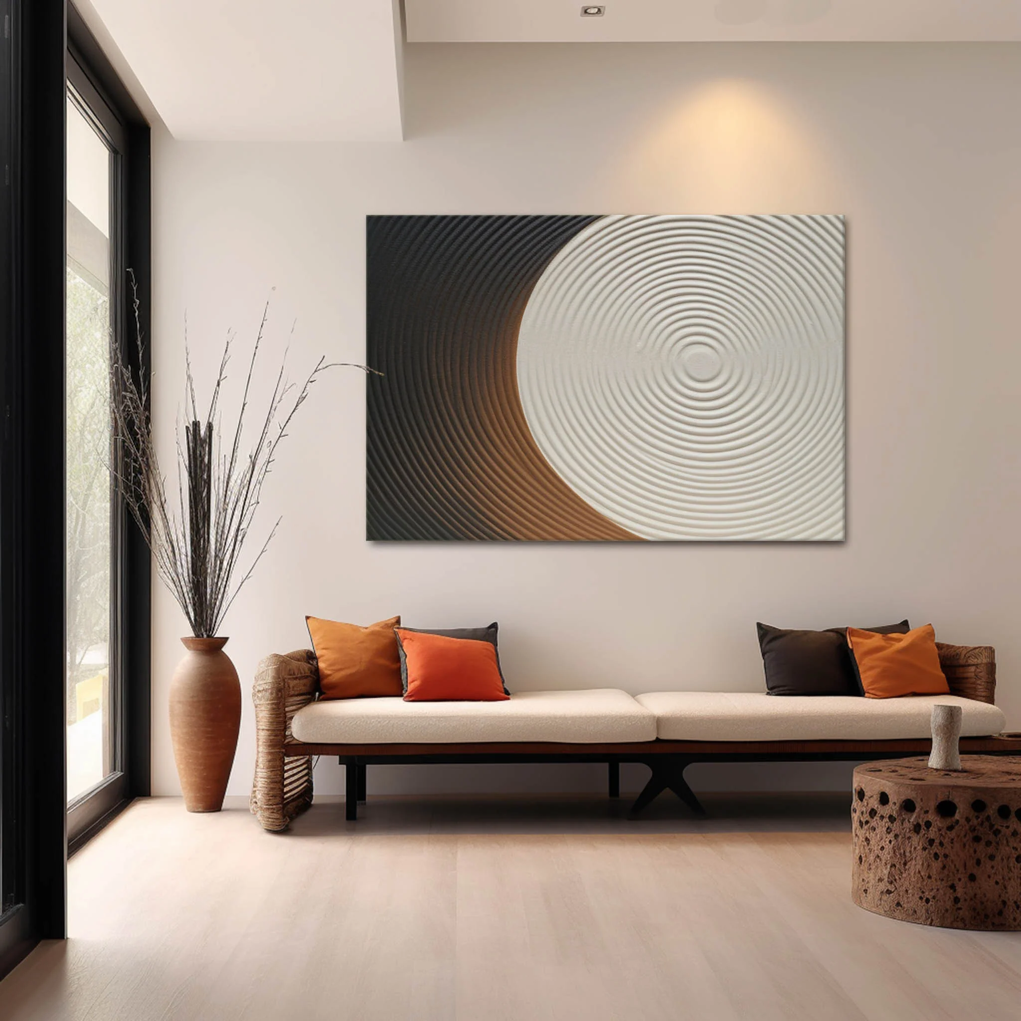 Plaster Art Texture Painting #SG241 - Image 2