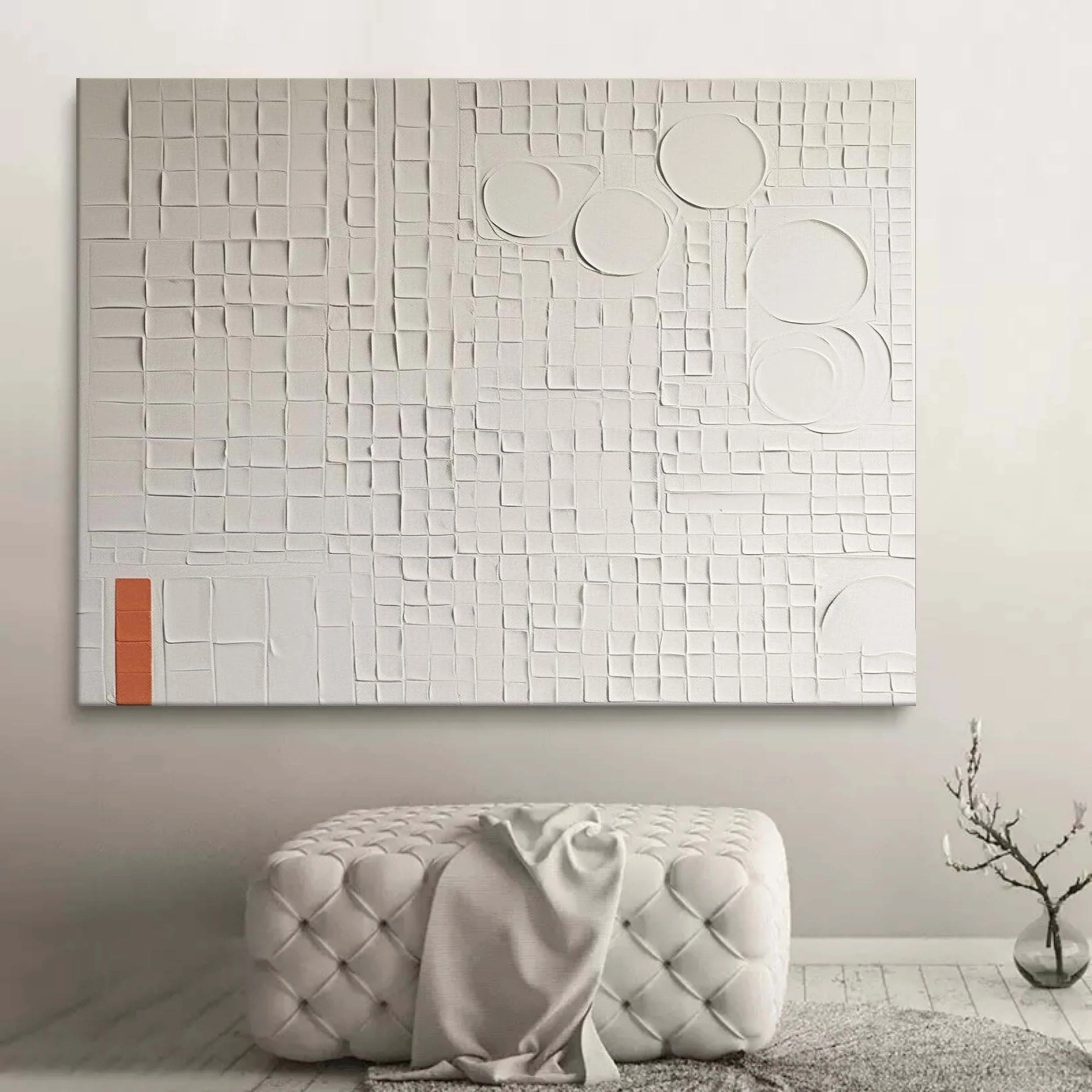 Plaster Art Texture Painting #SG243 - Image 2